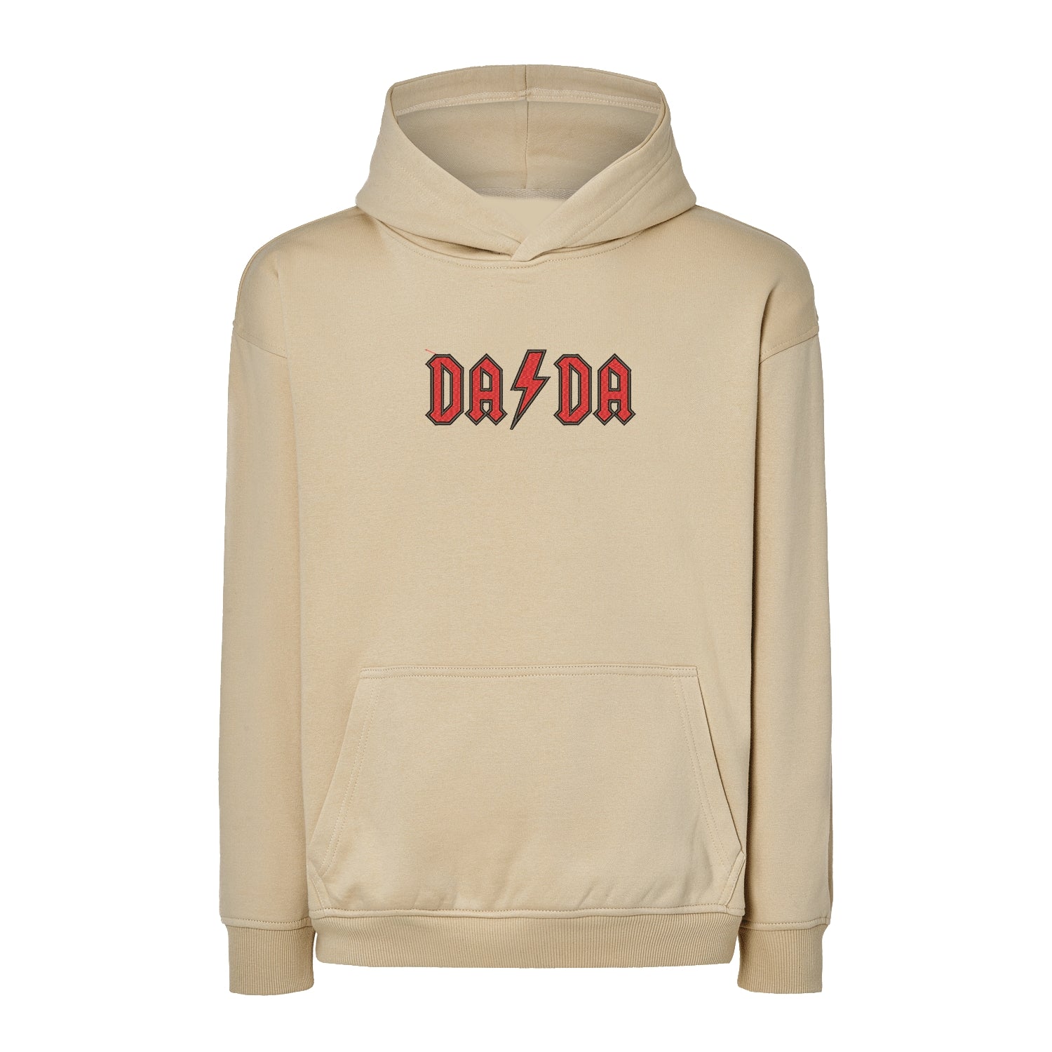 Bluza oversize oversize z haftem „Dada” | Uroczy prezent dla taty lub malucha Haft z radości