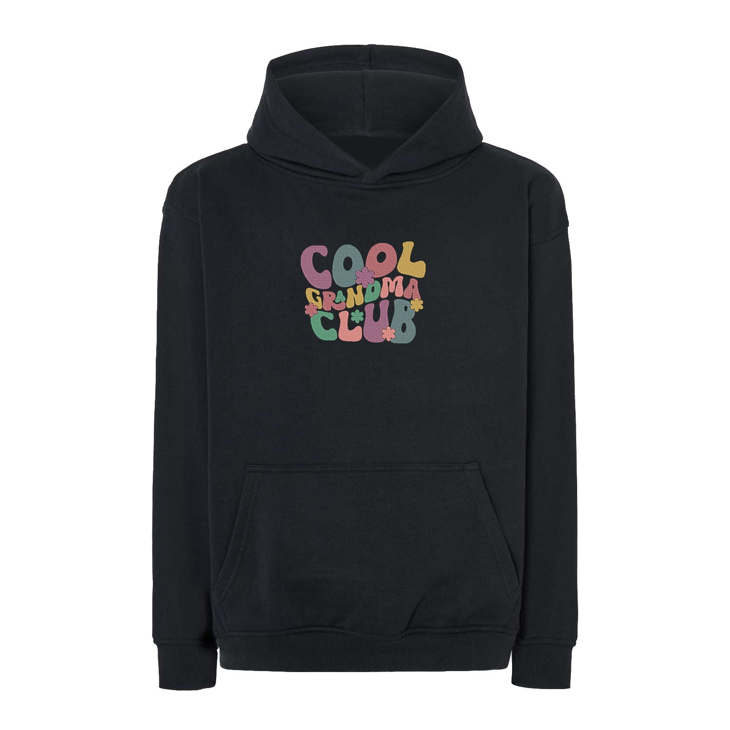 Bluza Cool Grandma Club – radosny, kolorowy haft dla super Babci Haft z radości - nadruki i haft na odzieży Warszawa