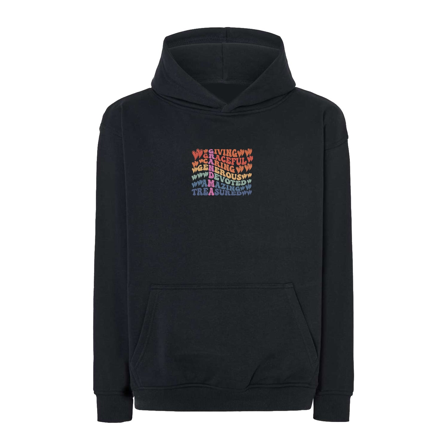 Bluza Grandma Definition – kolorowy haft pełen czułości Haft z radości - nadruki i haft na odzieży Warszawa