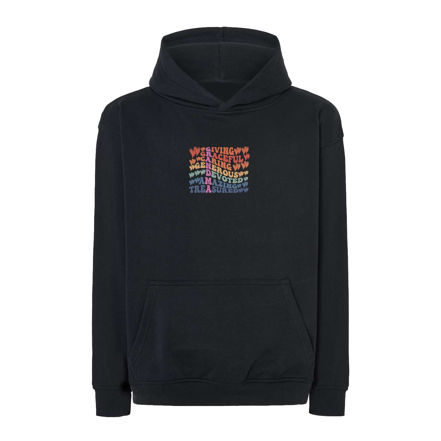 Bluza Grandma Definition – kolorowy haft pełen czułości Haft z radości - nadruki i haft na odzieży Warszawa