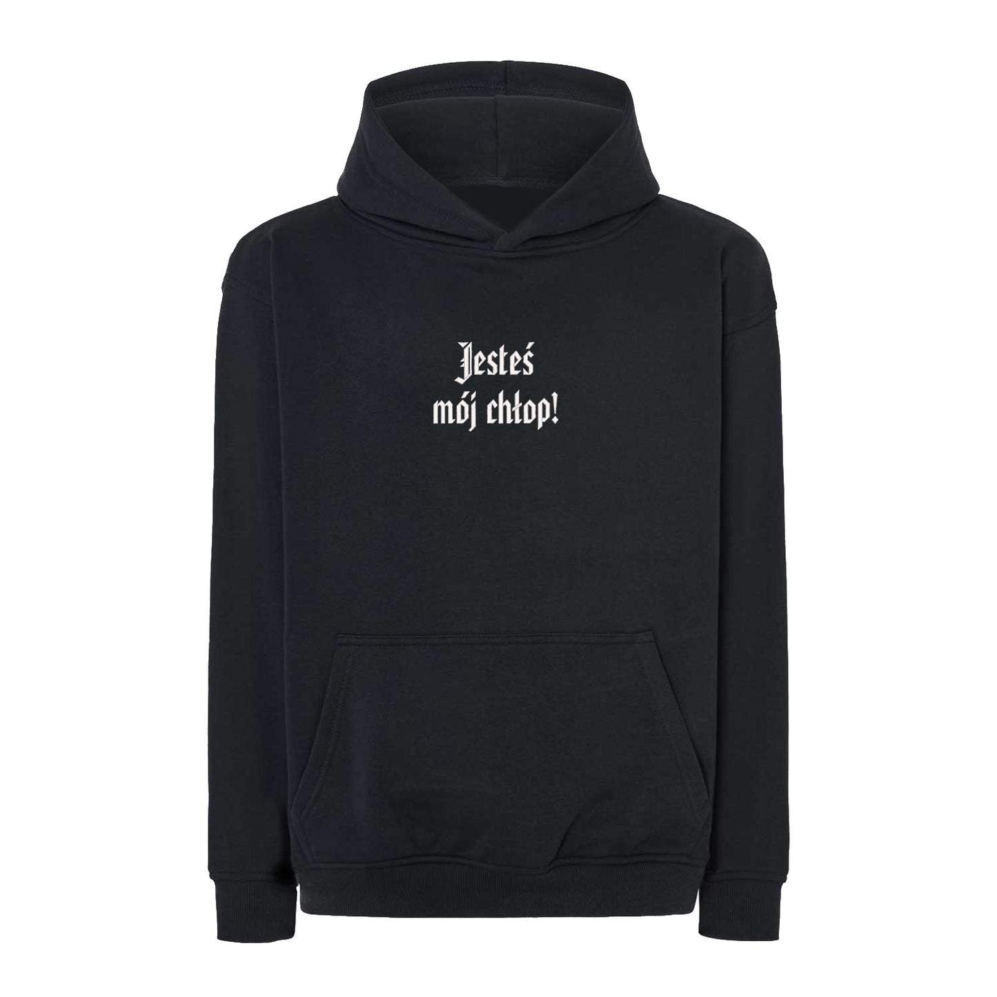 Bluza z haftem 3D „Jesteś mój chłop!” Haft z radości - nadruki i haft na odzieży Warszawa