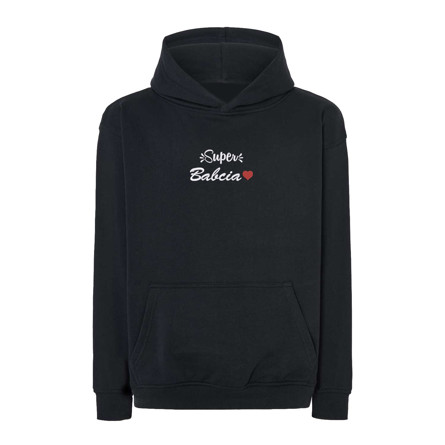 Super Babcia – bluza z haftem dla wyjątkowej Babci Haft z radości - nadruki i haft na odzieży Warszawa