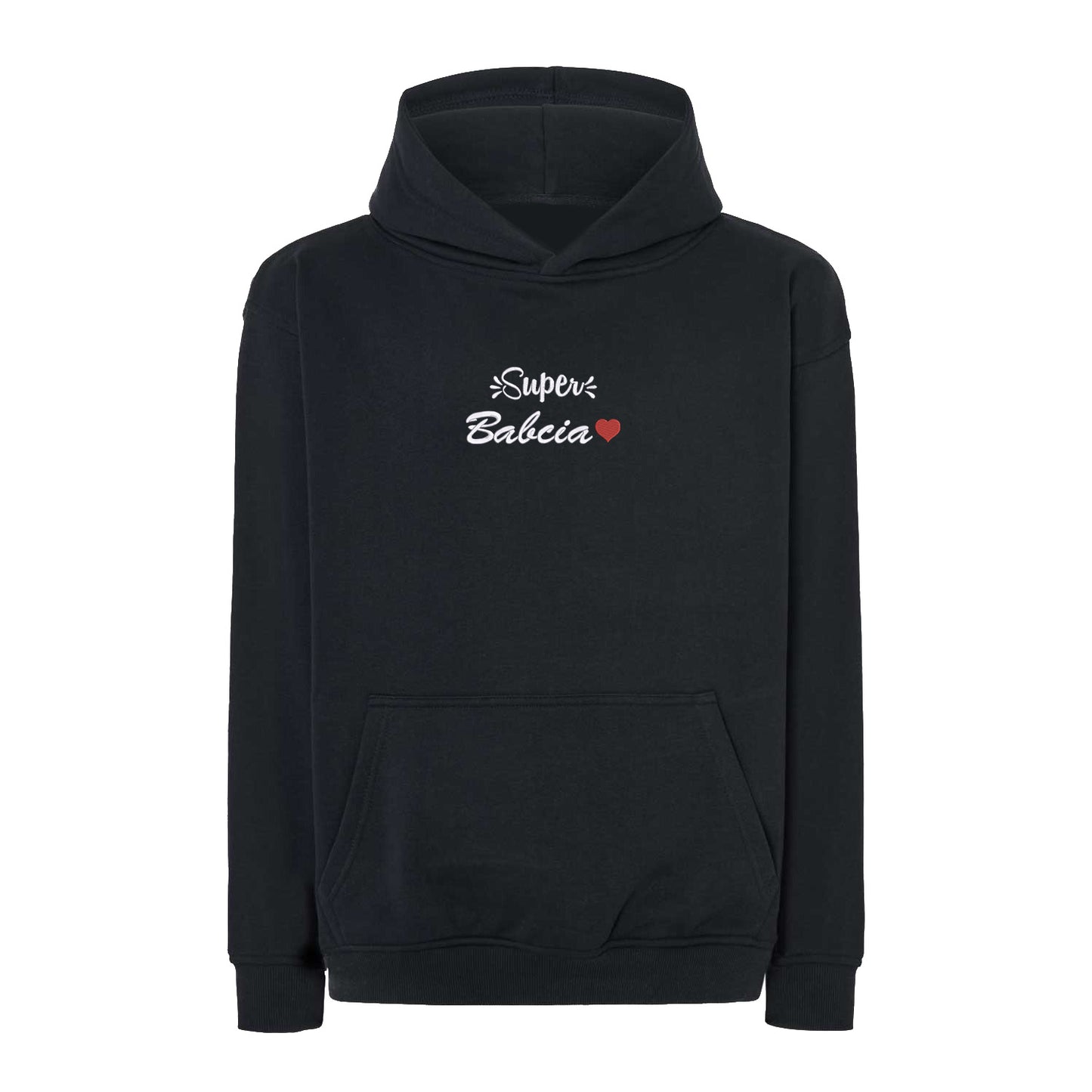 Super Babcia – bluza z haftem dla wyjątkowej Babci Haft z radości - nadruki i haft na odzieży Warszawa