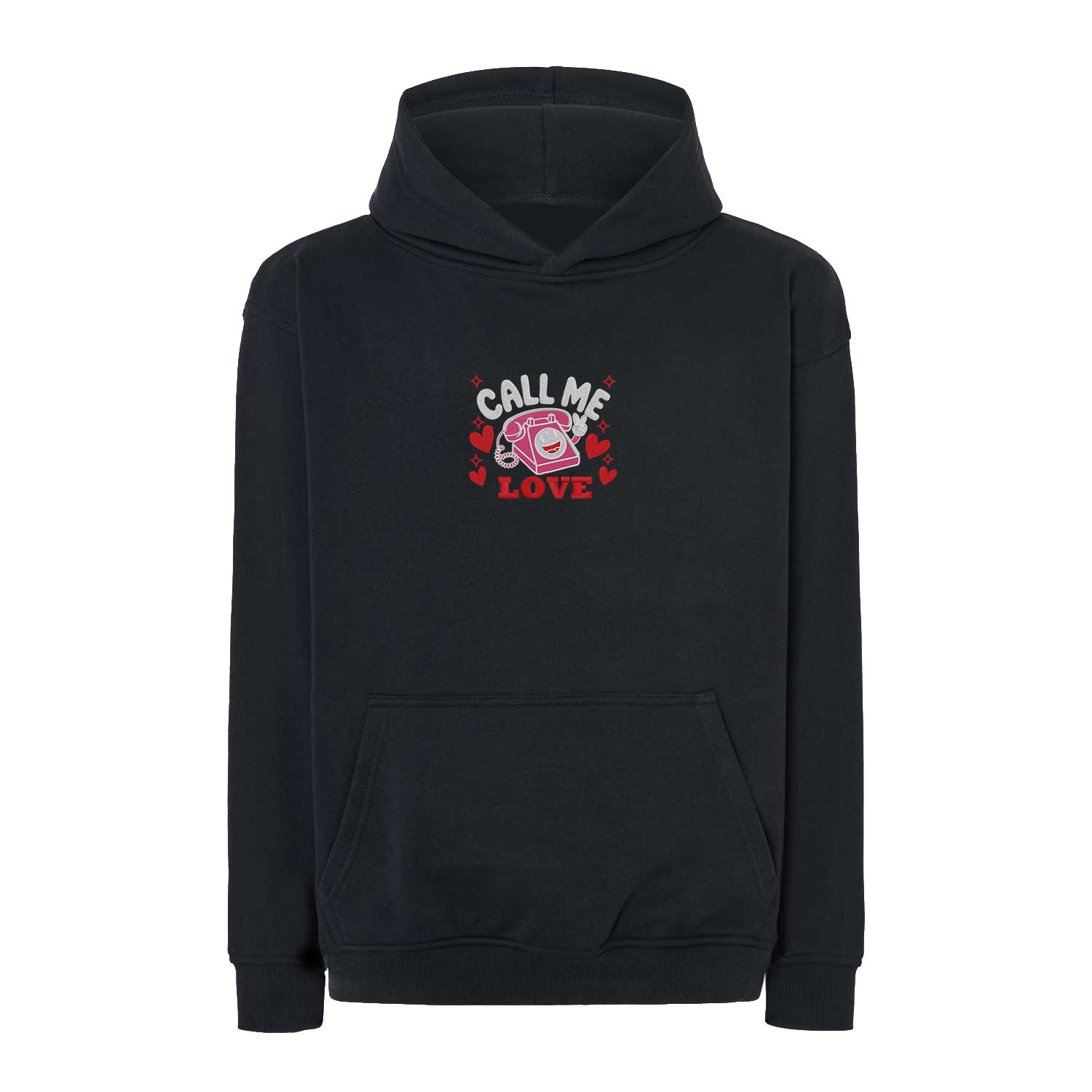 Bluza z Haftem „Call Me Love” – subtelne przesłanie Haft z radości - nadruki i haft na odzieży Warszawa