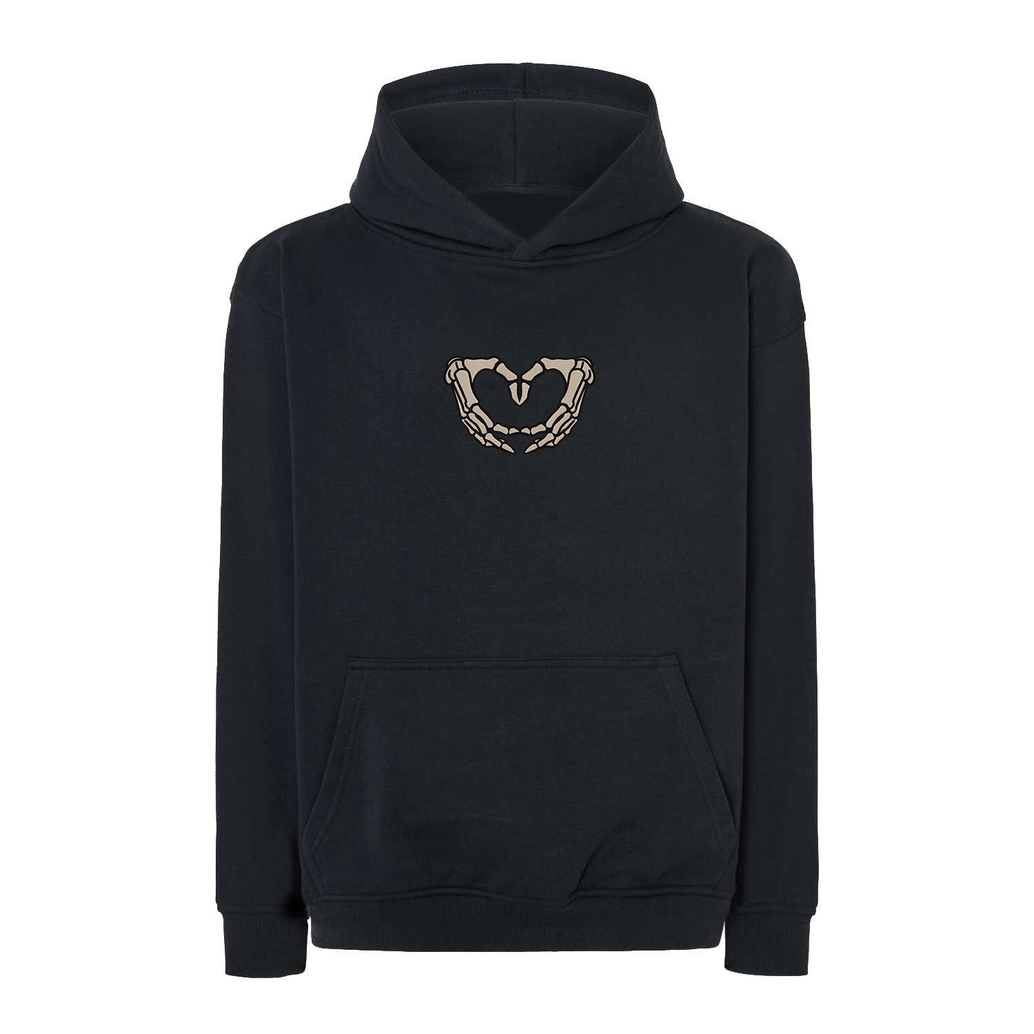 Bluza z Haftem „Szkieletowe Serce” – mocny styl z charakterem Haft z radości - nadruki i haft na odzieży Warszawa