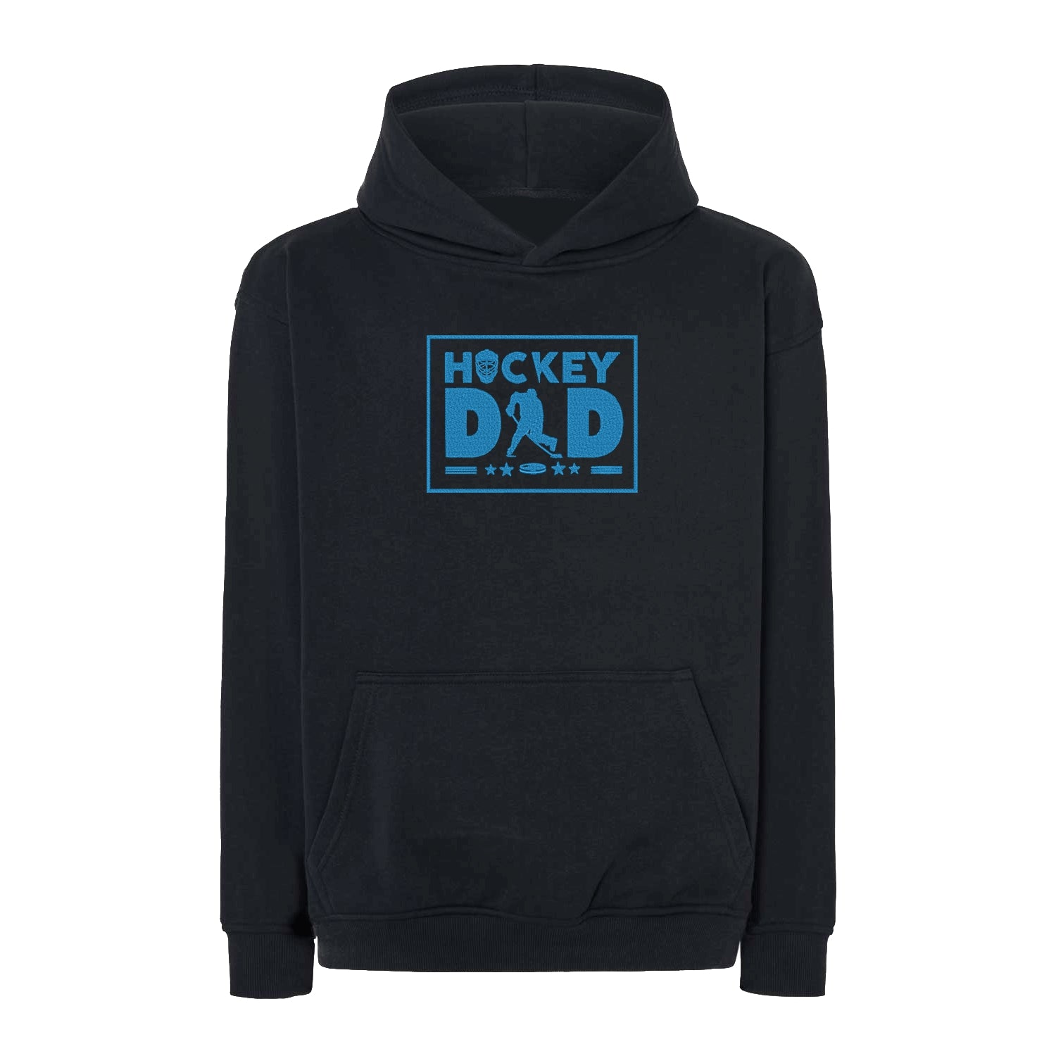 Bluza oversize "Hockey Dad" z haftem | Prezent dla taty hokeisty | Bluza oversize Haft z radości