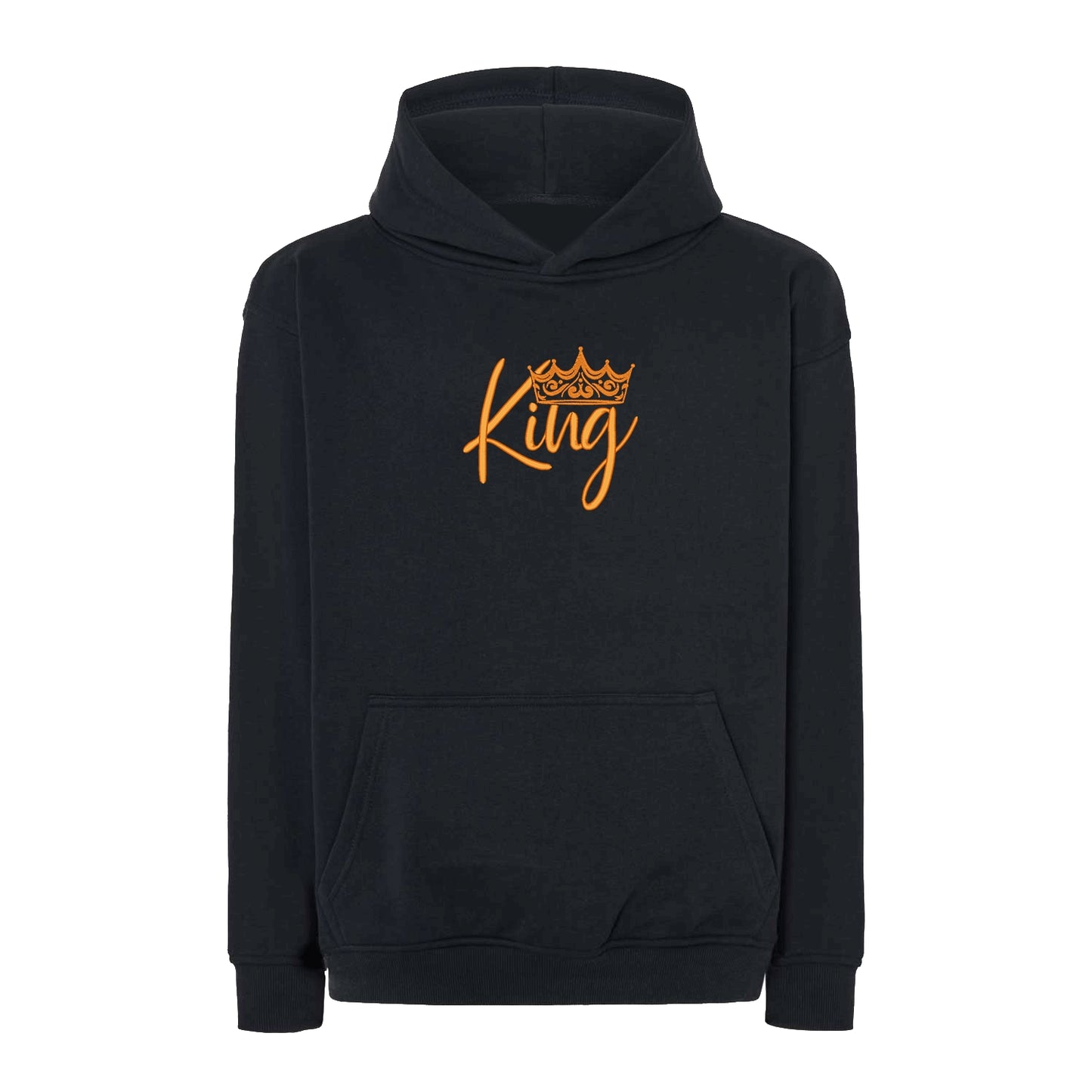 Bluza „King Crown” z haftem komputerowym – krój bez kaptura, z kapturem i oversize Haft z radości - nadruki i haft na odzieży Warszawa