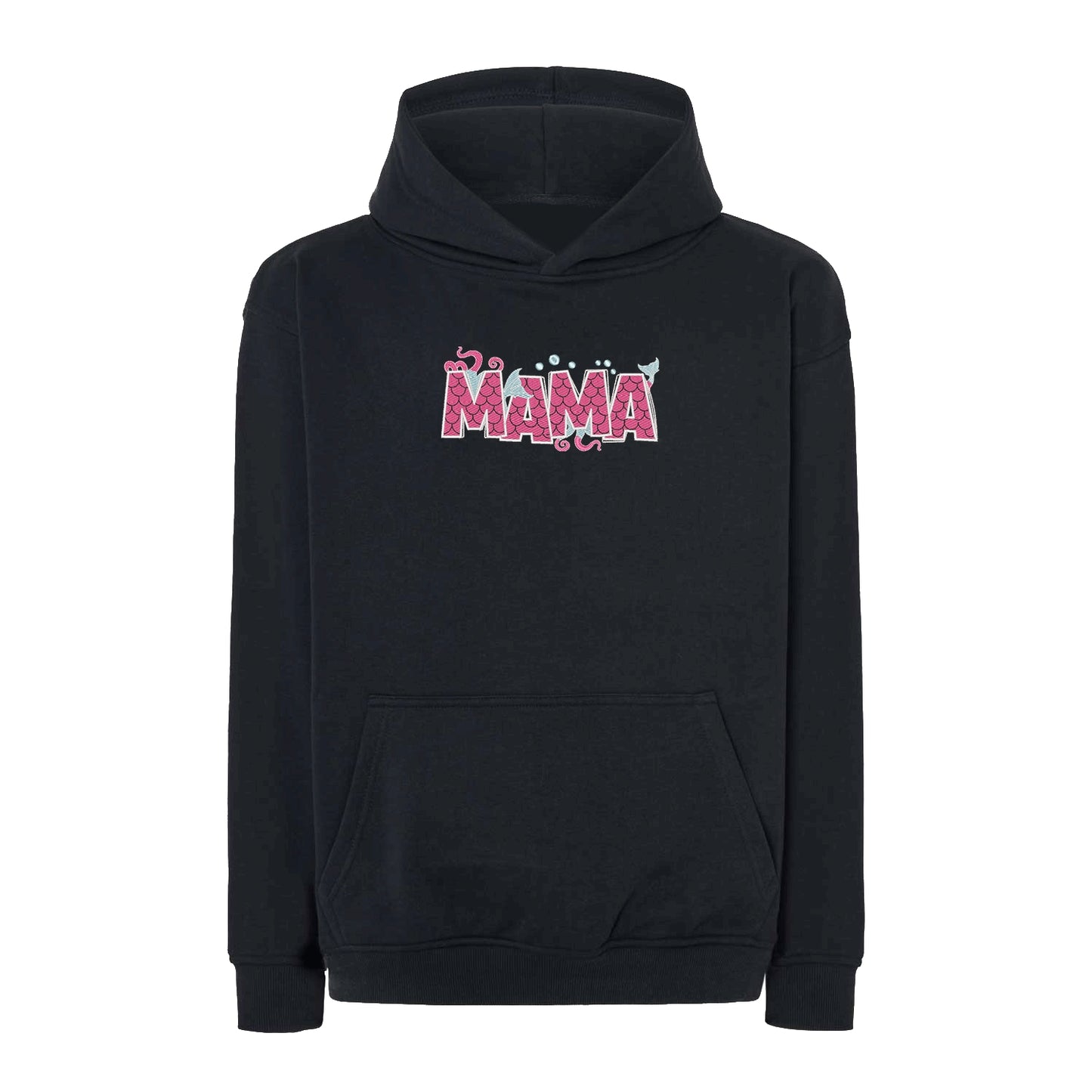 Bluza z haftem “Mother's Day Embroidery Design” – elegancka bluza dla mamy, oversize, z kapturem lub bez Haft z radości - nadruki i haft na odzieży Warszawa