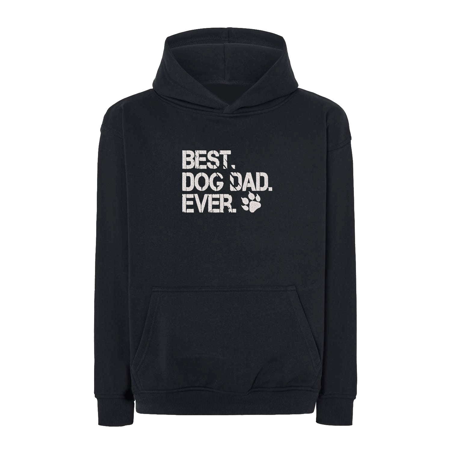 Bluza oversize „Best Dog Dad Ever 2” z haftem| Prezent dla psiarza | Męska bluza oversize Haft z radości