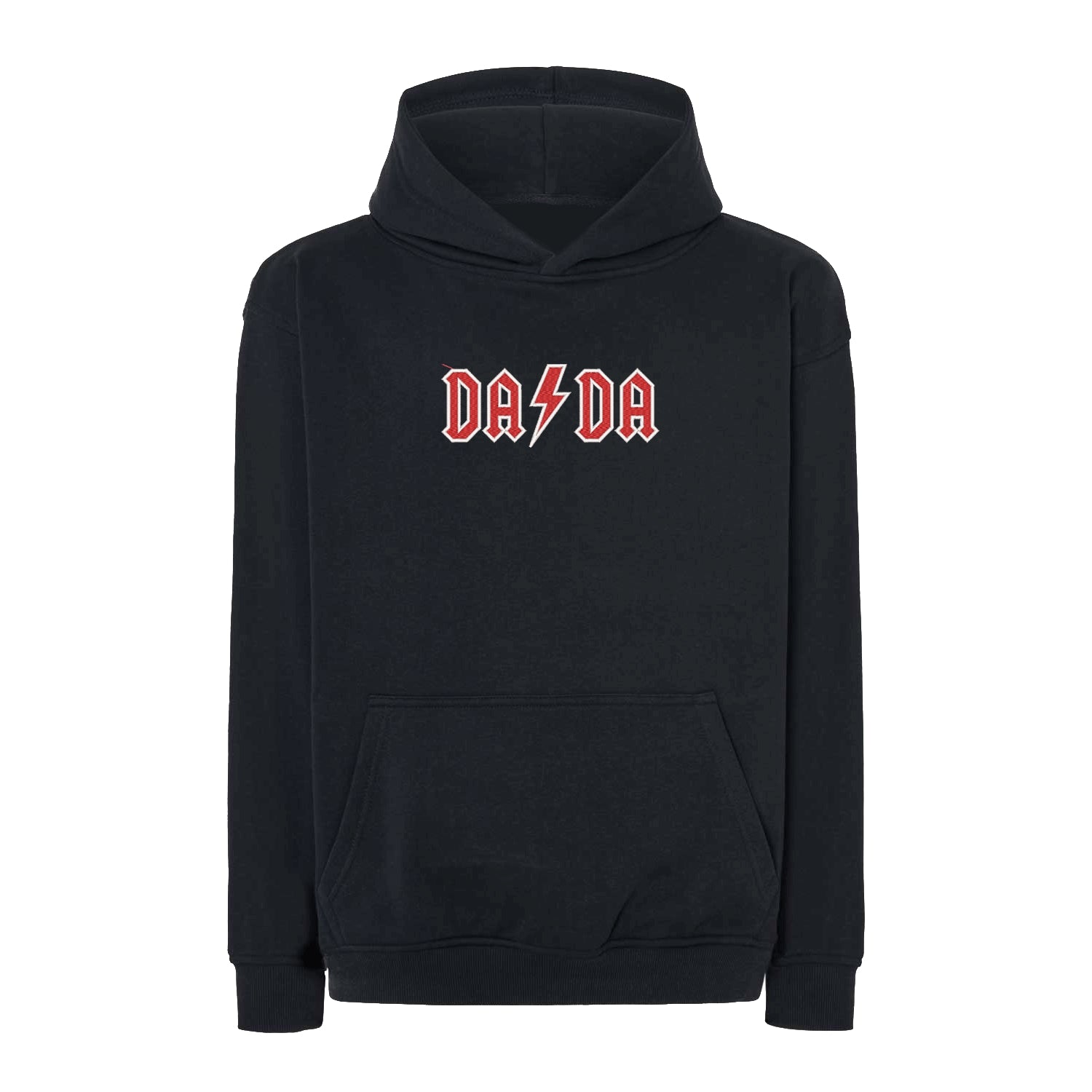 Bluza oversize oversize z haftem „Dada” | Uroczy prezent dla taty lub malucha Haft z radości