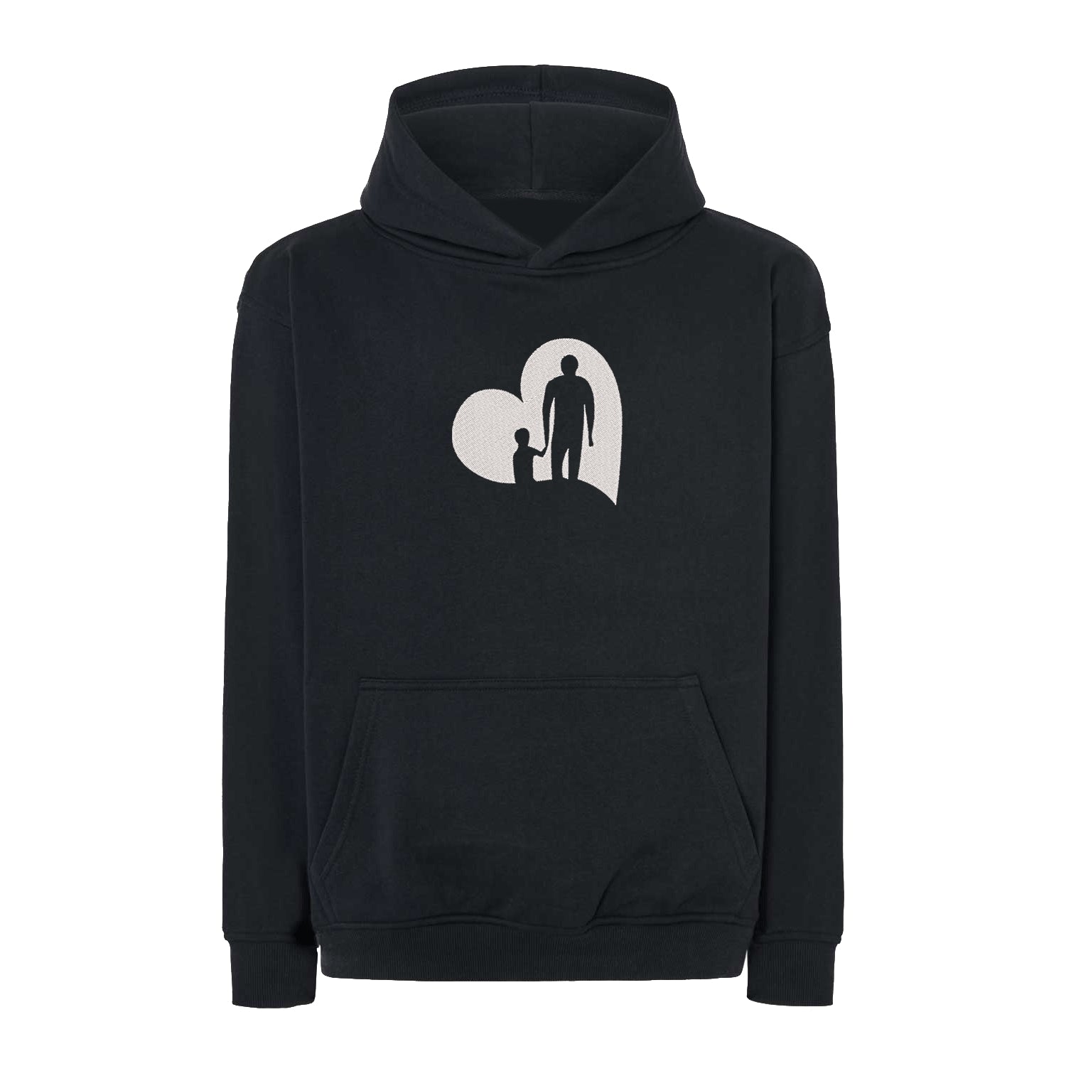 Bluza oversize na Dzień Ojca z haftem „Father’s Day Embroidery Designs” | Prezent dla taty Haft z radości
