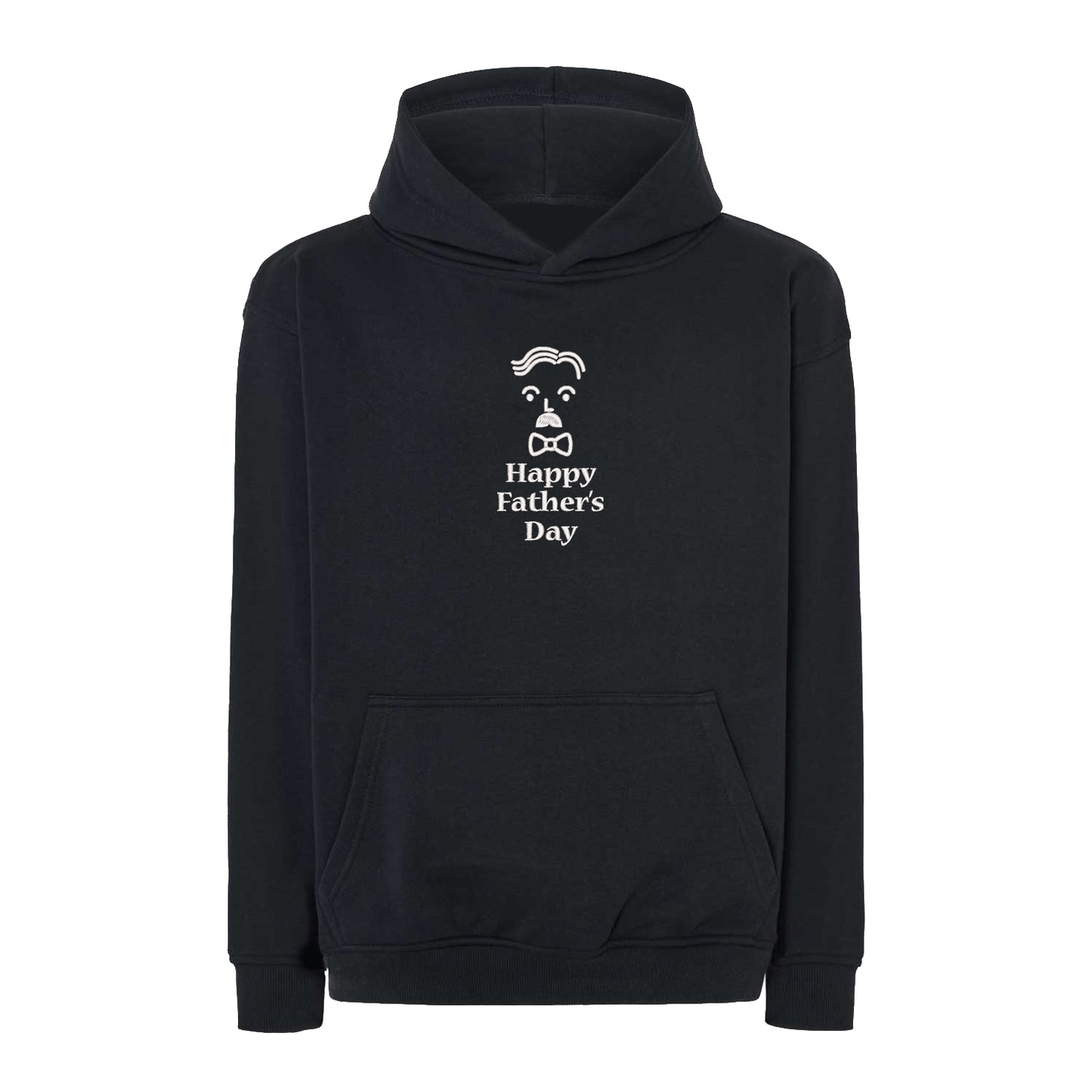 Bluza oversize na Dzień Ojca z haftem „Happy Father's Day” i narzędziami – prezent dla taty majsterkowicza