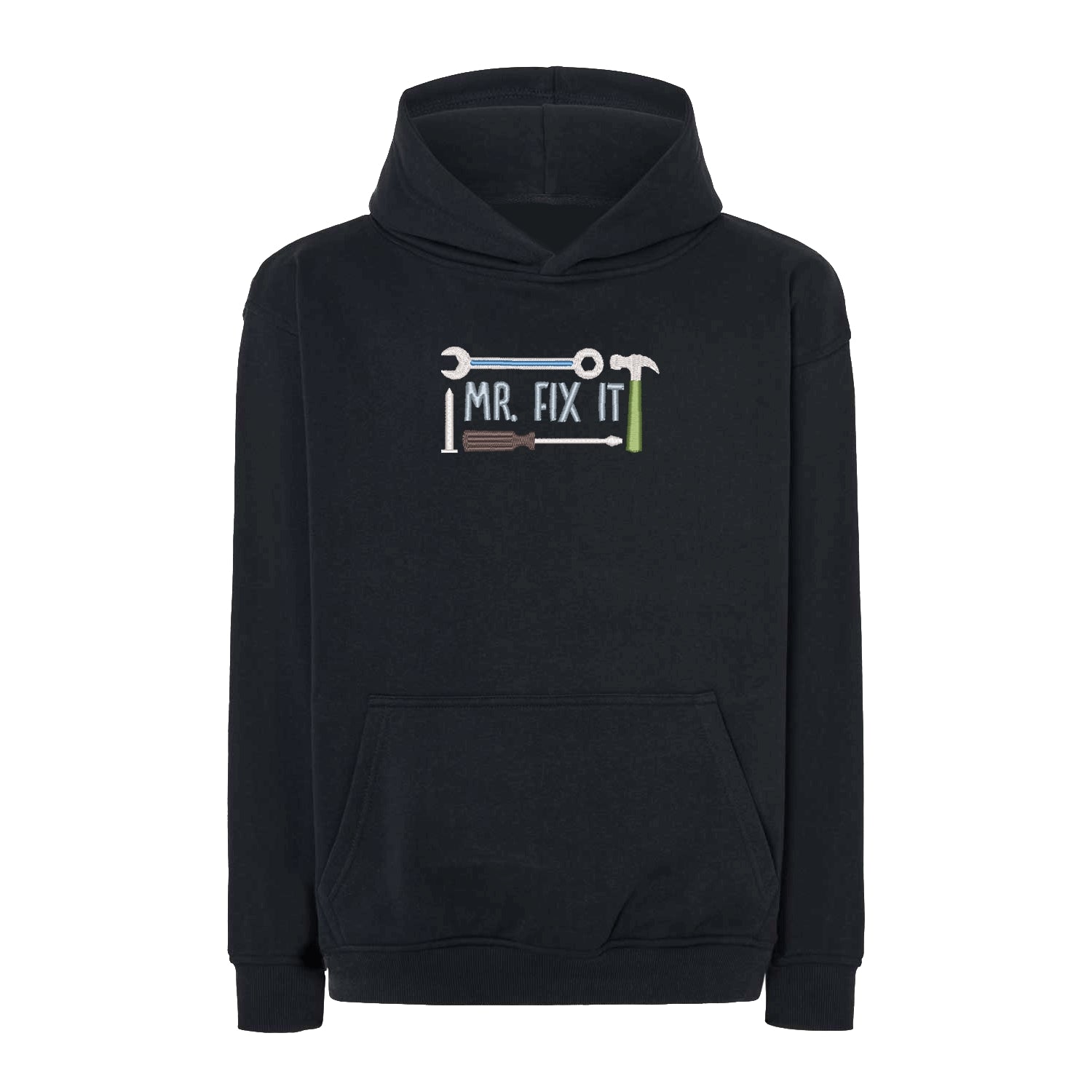 Bluza oversize "Mr Fix It 2" z haftem | Bluza oversize dla majsterkowicza | Prezent dla taty złotej rączki Haft z radości