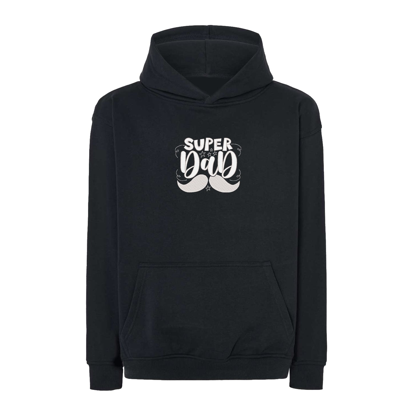 Bluza oversize „Super Dad” na Dzień Ojca z haftem | Prezent dla taty | Bluza oversize dla superbohatera