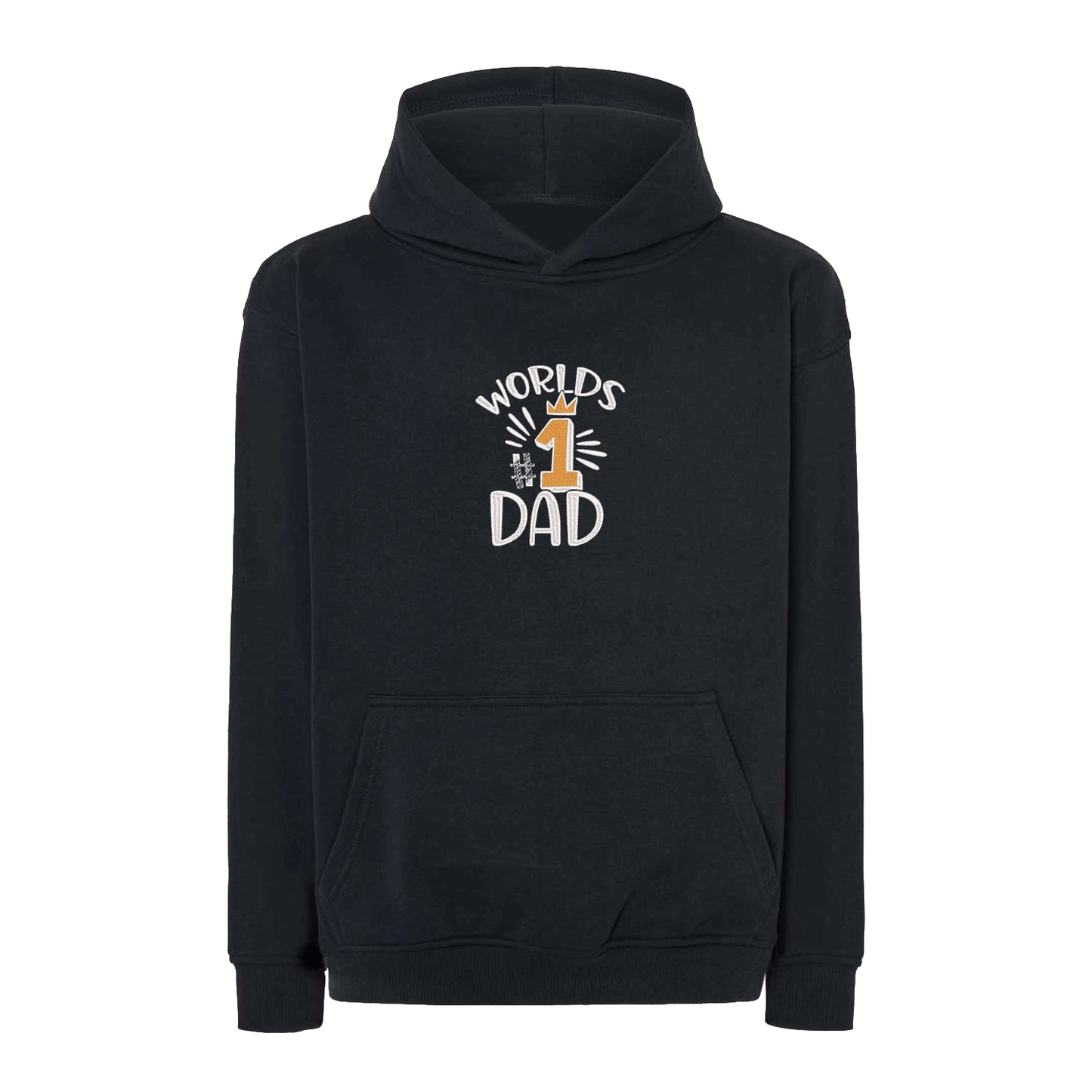 Bluza oversize „World’s No.1 Dad” z haftem – idealna na prezent dla najlepszego taty
