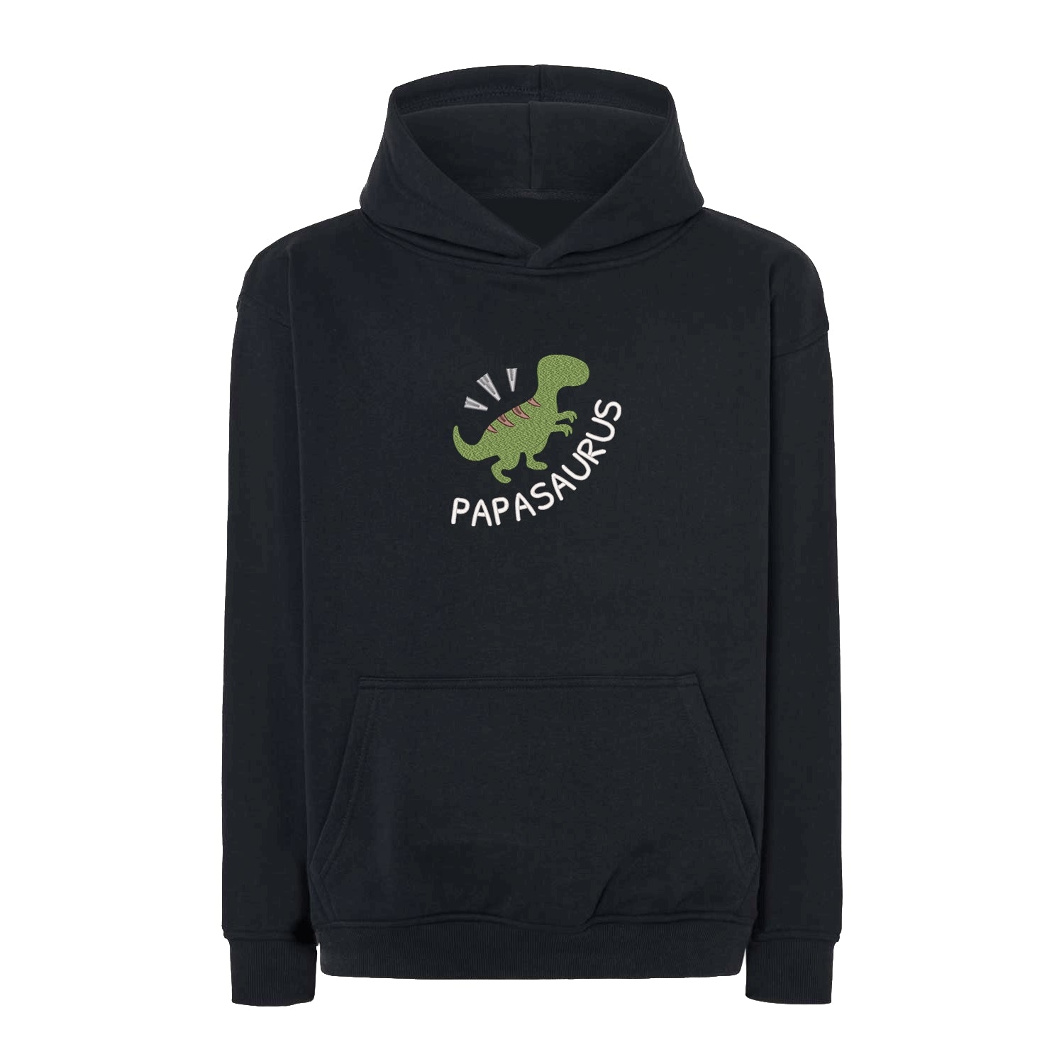 Bluza oversize "Papasaurus" z haftem dla taty | Prezent na Dzień Ojca | Bluza oversize z dinozaurem Haft z radości
