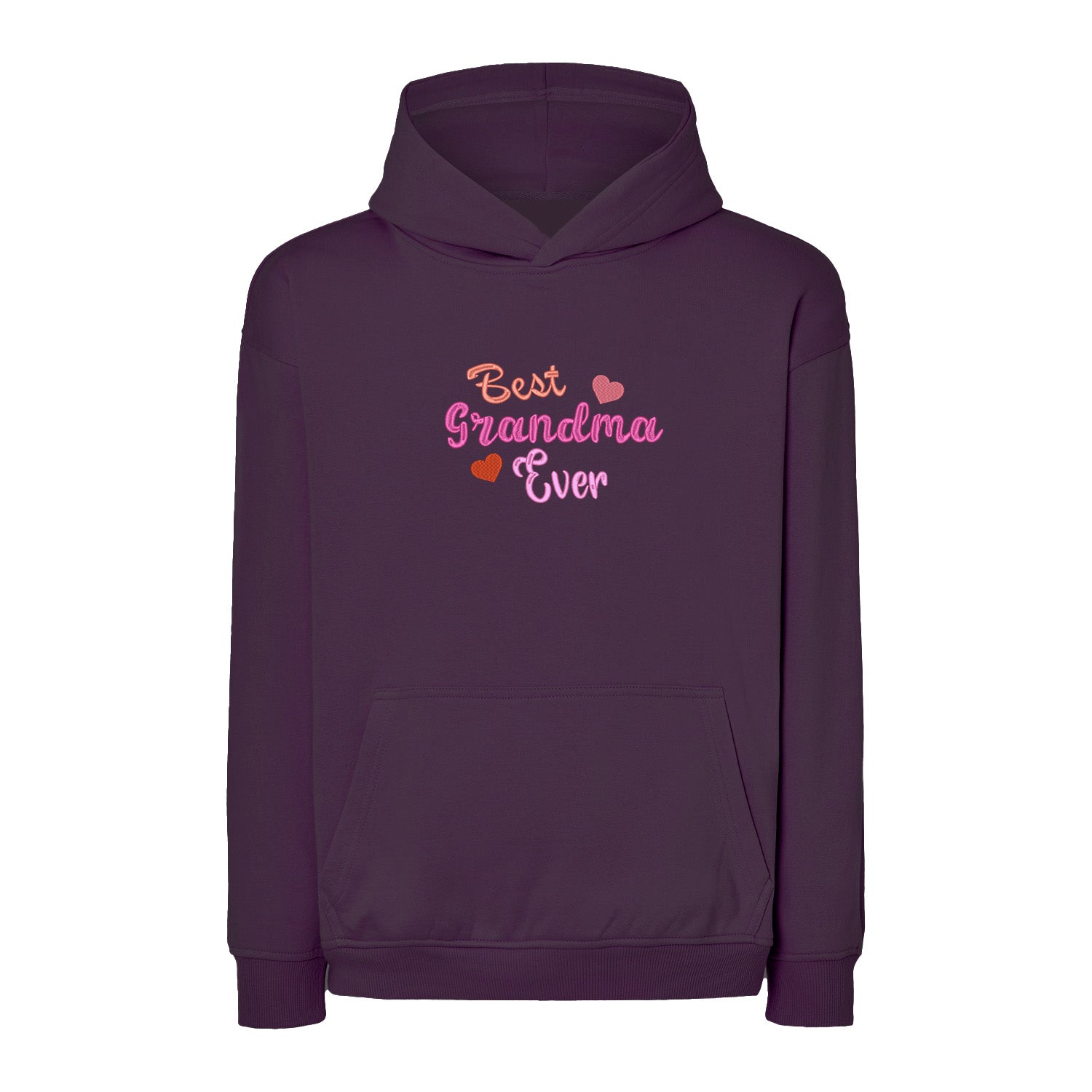 Bluza Best Grandma Ever – wyjątkowy haft dla kochanej Babci Haft z radości - nadruki i haft na odzieży Warszawa