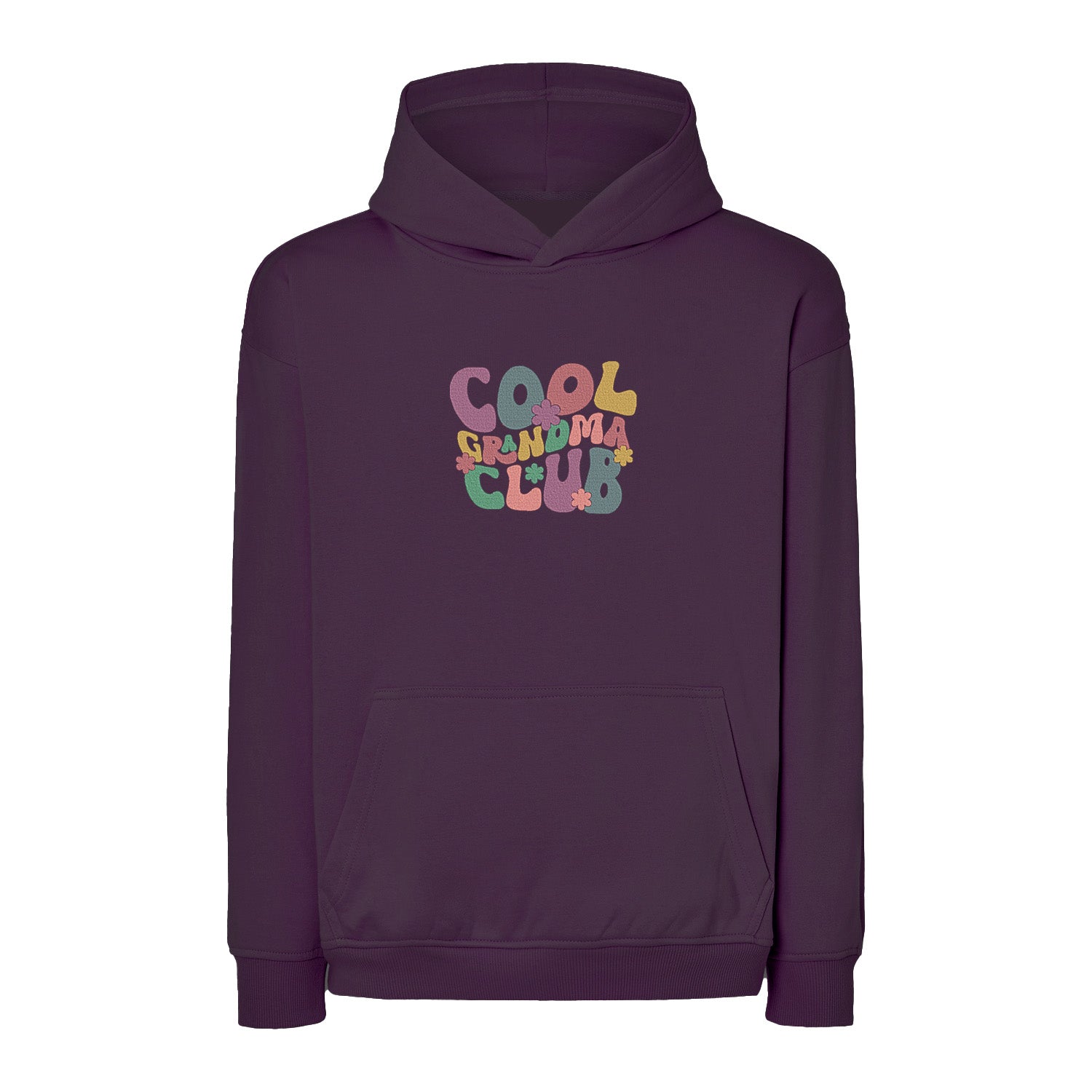 Bluza Cool Grandma Club – radosny, kolorowy haft dla super Babci Haft z radości - nadruki i haft na odzieży Warszawa