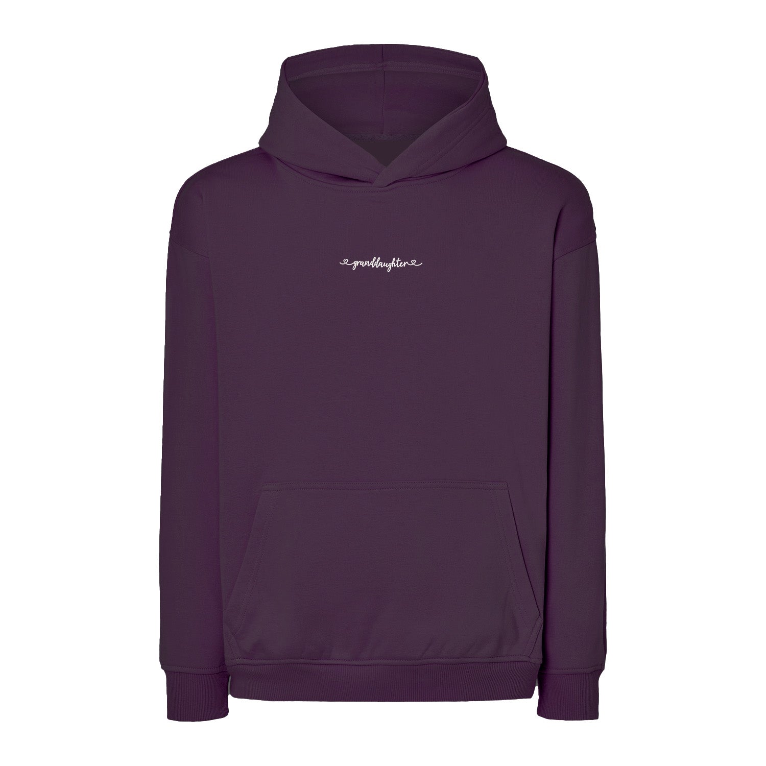 Bluza Granddaughter with Heart – uroczy haft dla wnuczki Haft z radości - nadruki i haft na odzieży Warszawa