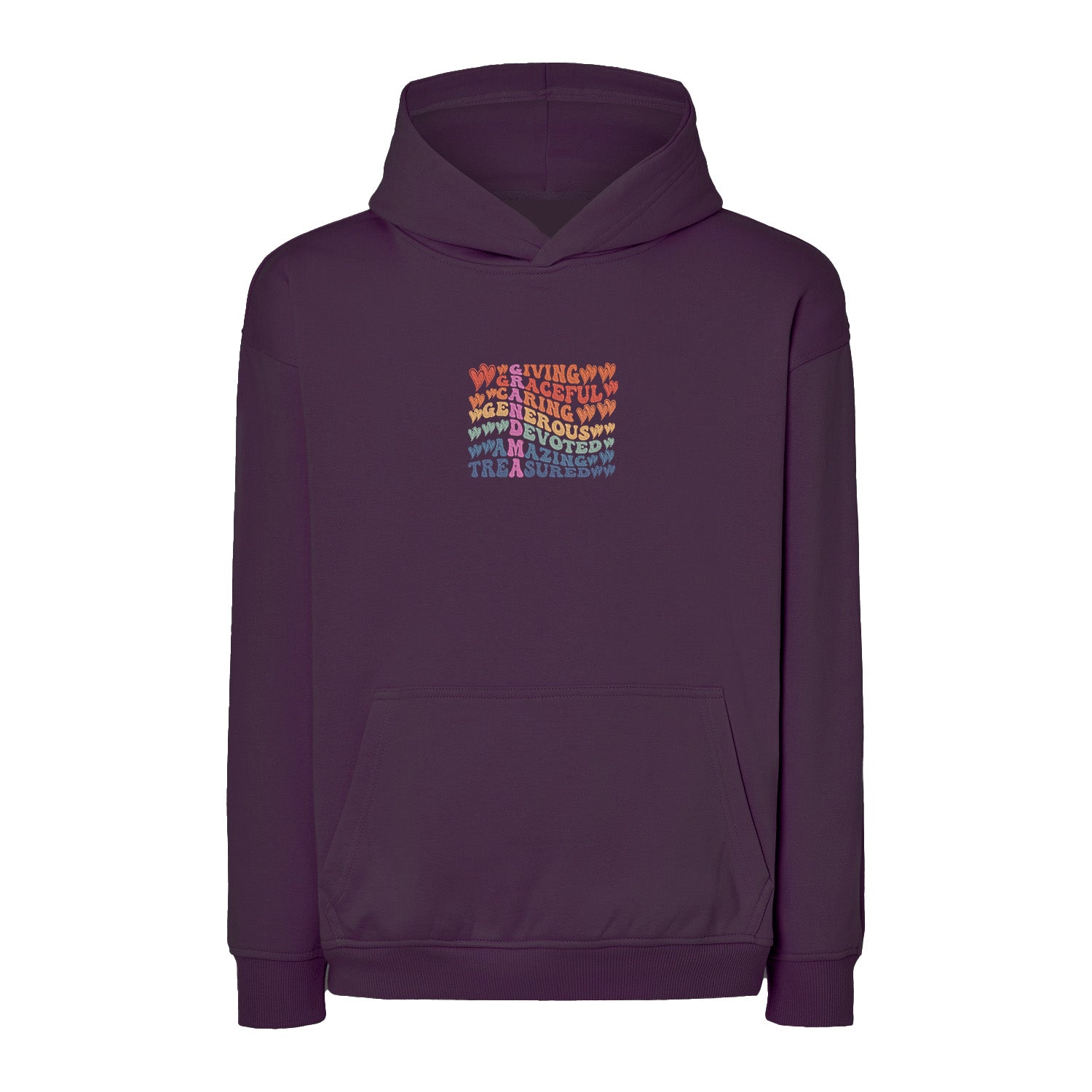 Bluza Grandma Definition – kolorowy haft pełen czułości Haft z radości - nadruki i haft na odzieży Warszawa