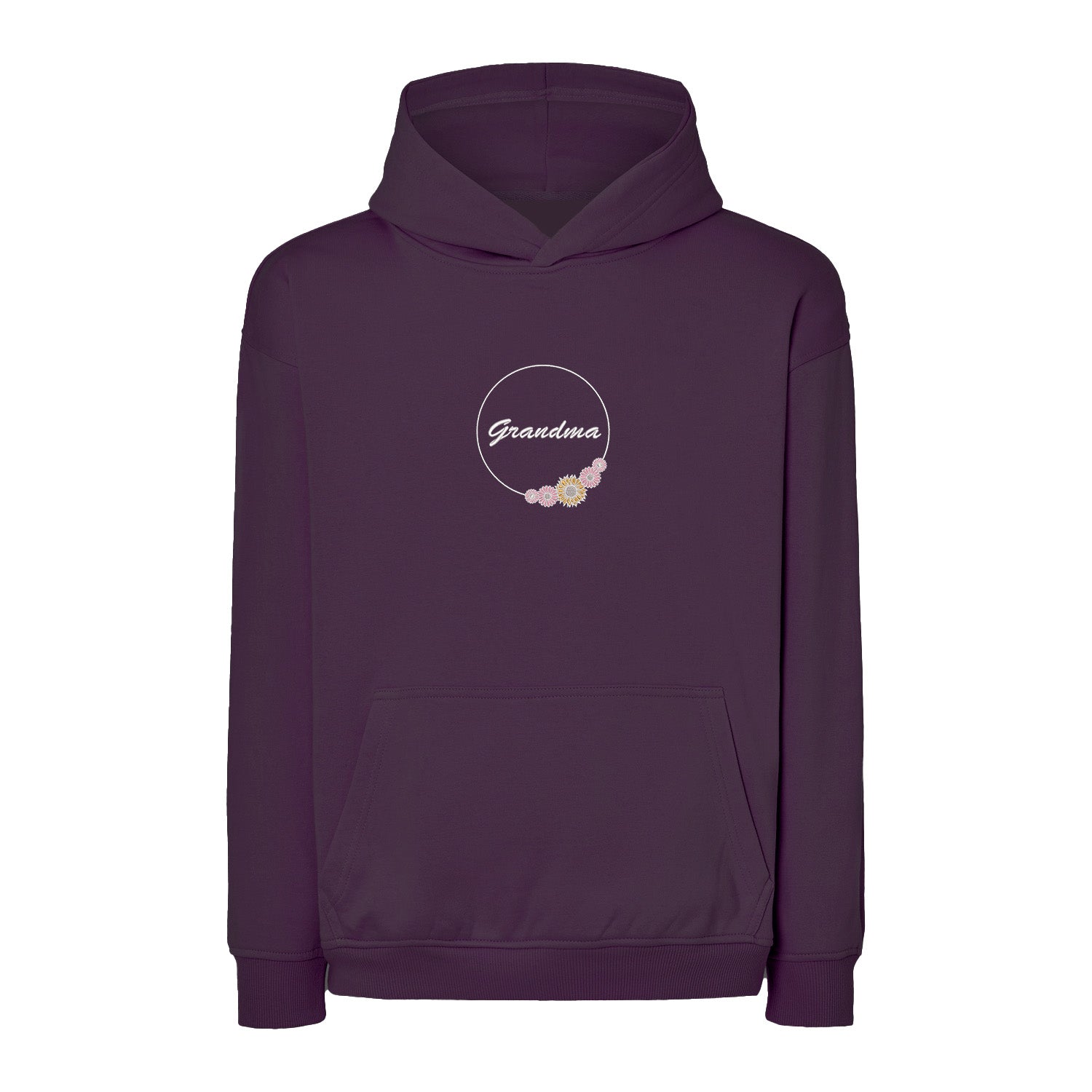 Bluza Grandma Flower – klasyczny kwiatowy wzór pełen uroku Haft z radości - nadruki i haft na odzieży Warszawa