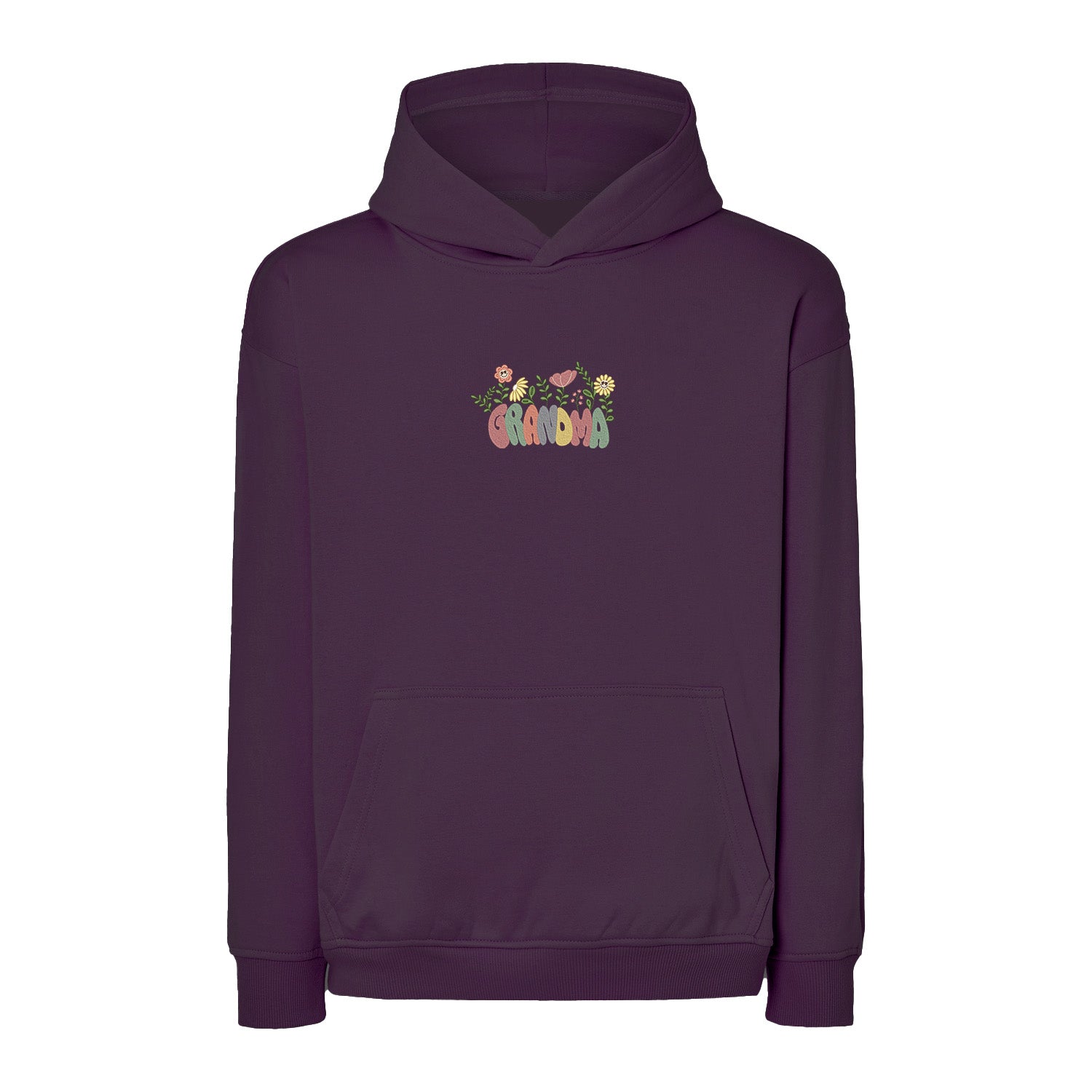 Bluza Groovy Grandma Flower – kolorowy retro styl dla Babci Haft z radości - nadruki i haft na odzieży Warszawa