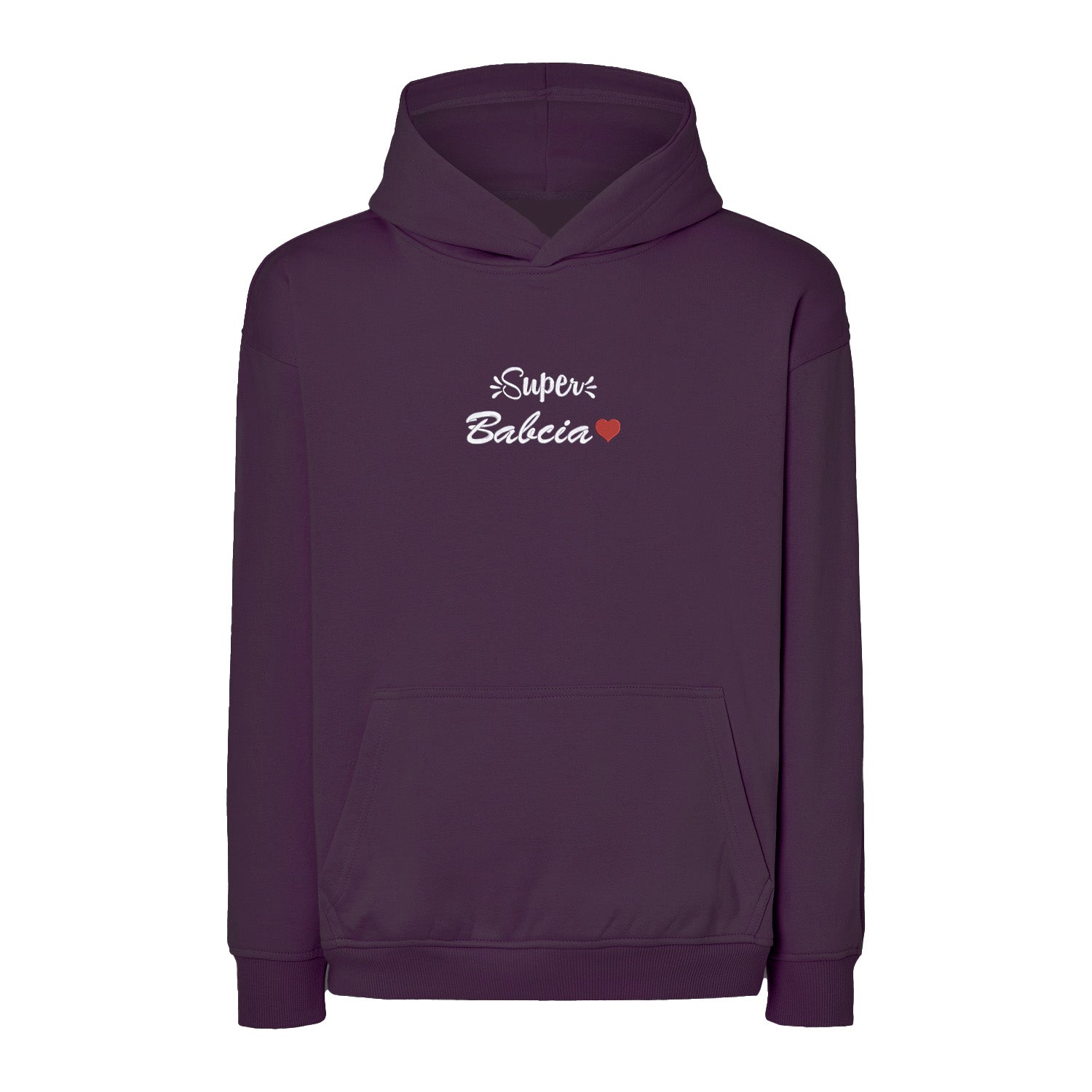 Super Babcia – bluza z haftem dla wyjątkowej Babci Haft z radości - nadruki i haft na odzieży Warszawa