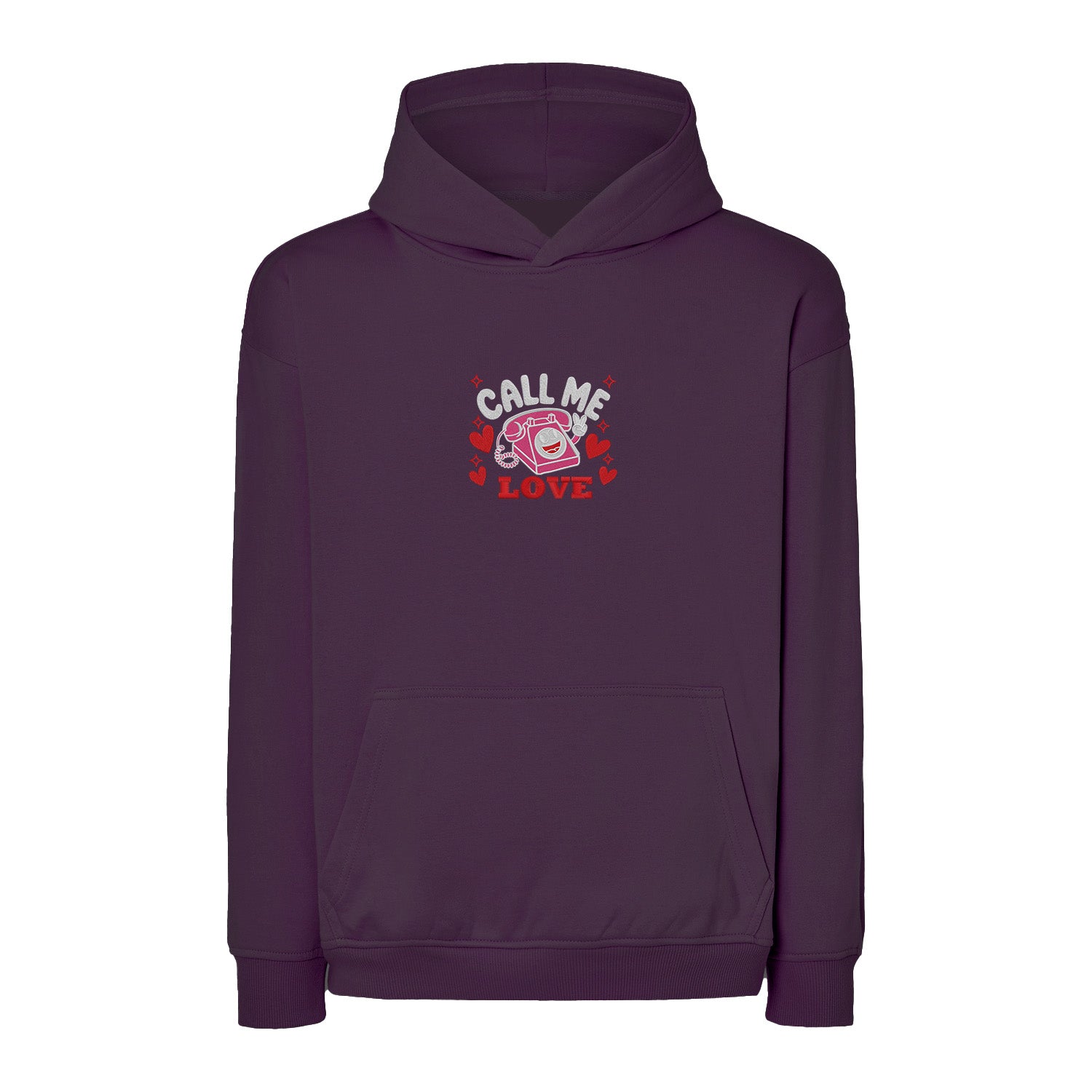 Bluza z Haftem „Call Me Love” – subtelne przesłanie Haft z radości - nadruki i haft na odzieży Warszawa