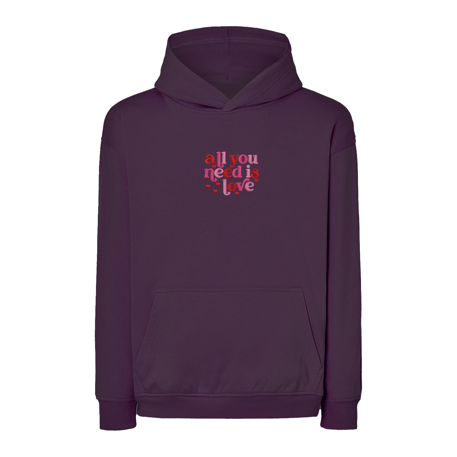 Bluza z Haftem „All You Need Is Love” – styl, który mówi wszystko Haft z radości - nadruki i haft na odzieży Warszawa