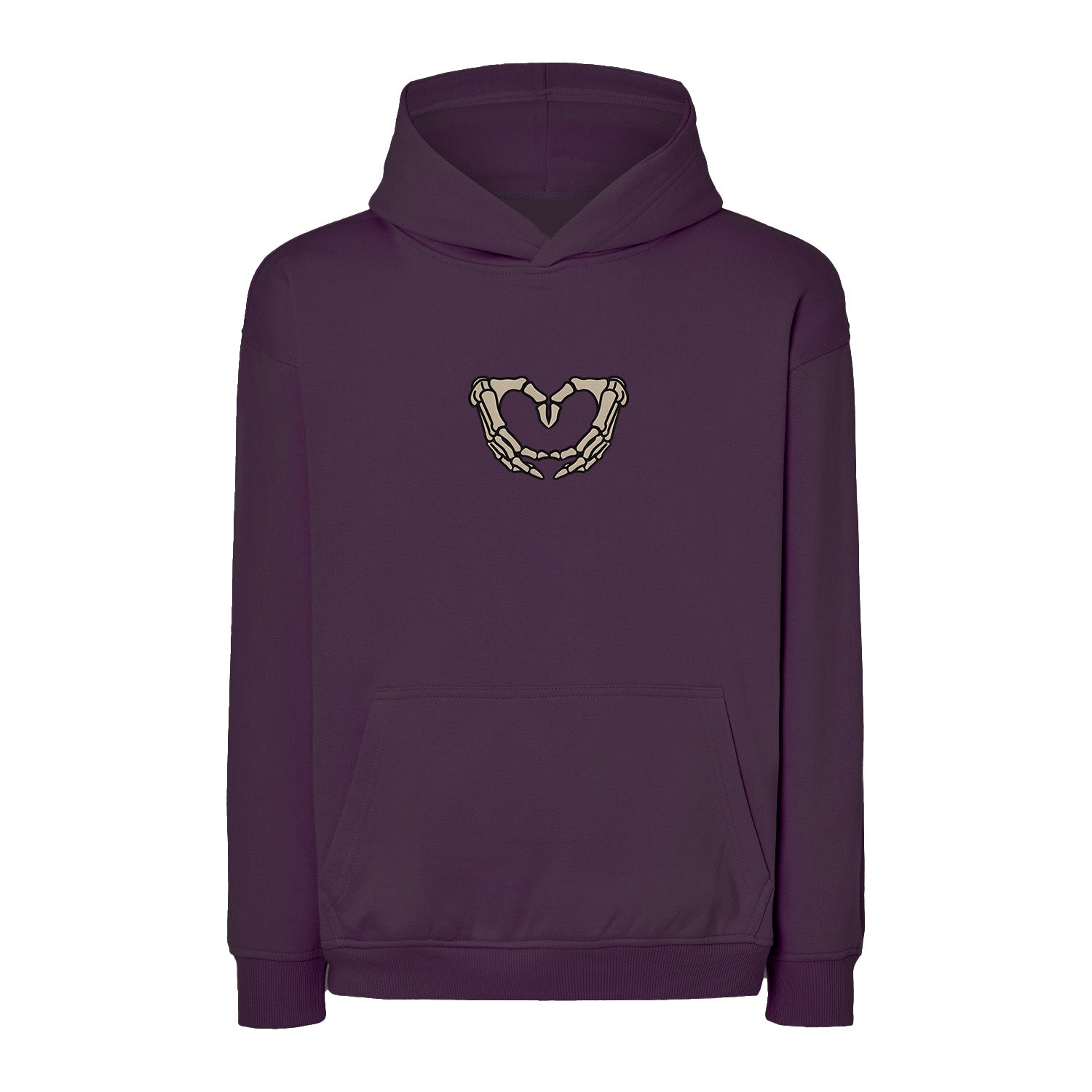 Bluza z Haftem „Szkieletowe Serce” – mocny styl z charakterem Haft z radości - nadruki i haft na odzieży Warszawa