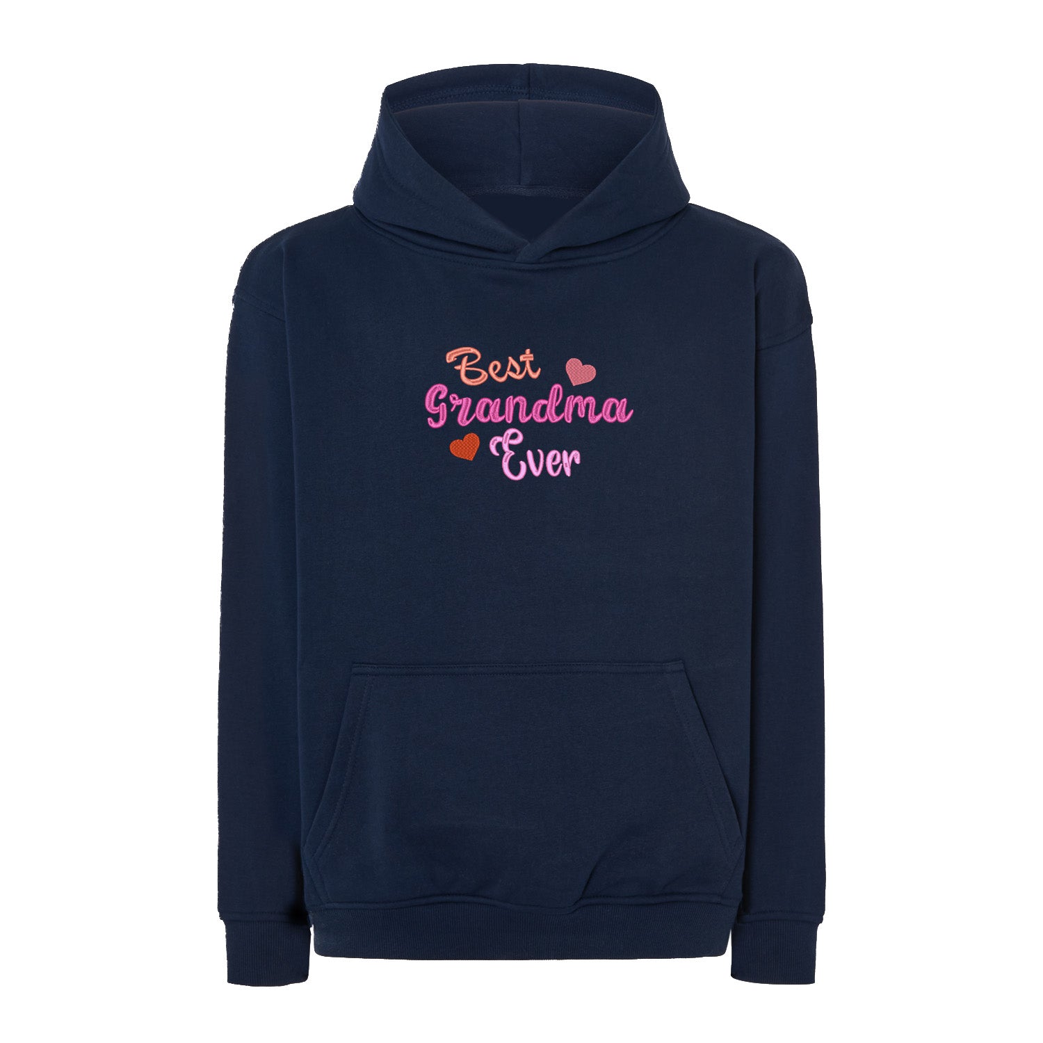 Bluza Best Grandma Ever – wyjątkowy haft dla kochanej Babci Haft z radości - nadruki i haft na odzieży Warszawa