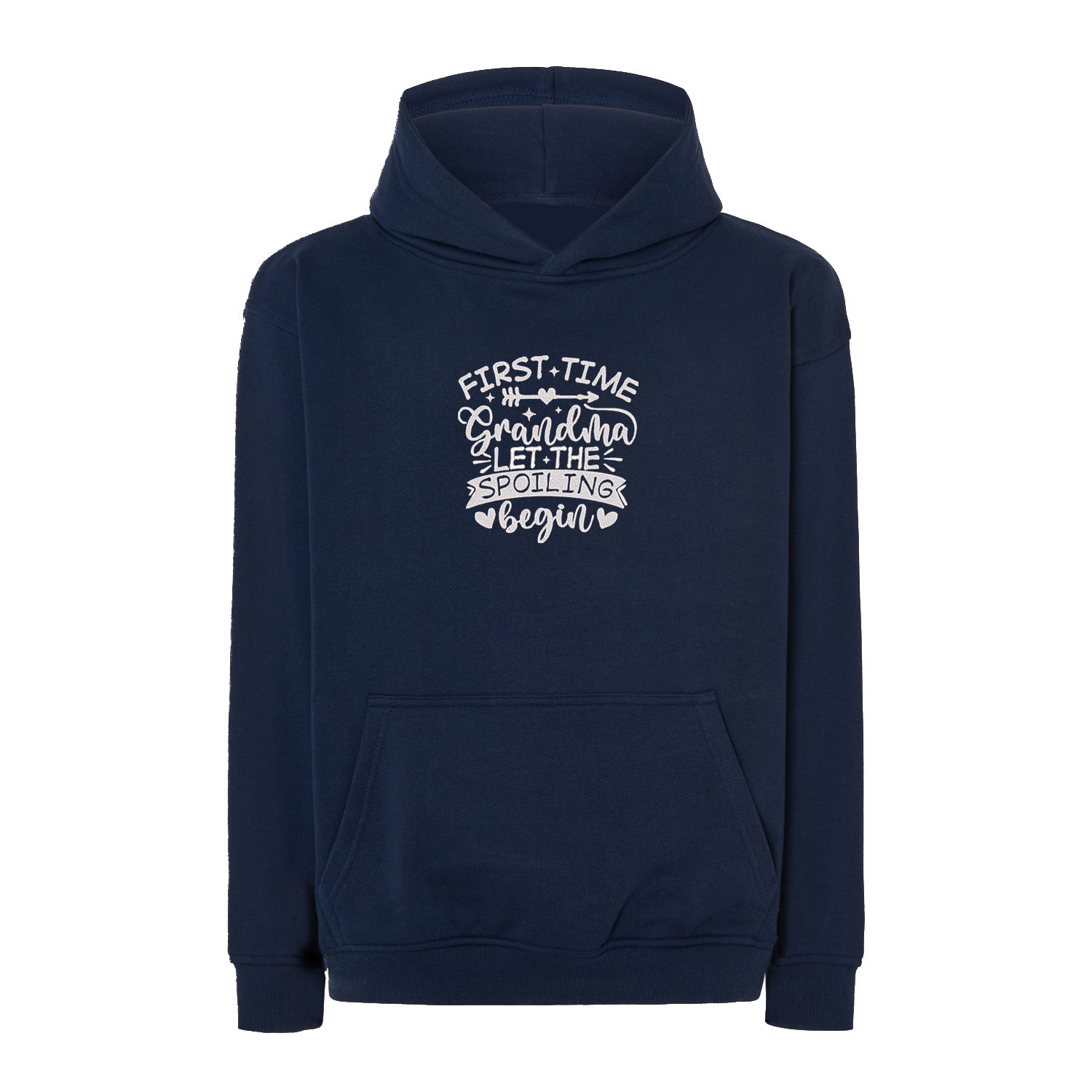 Bluza First Time Grandma – idealny upominek dla świeżej Babci Haft z radości - nadruki i haft na odzieży Warszawa