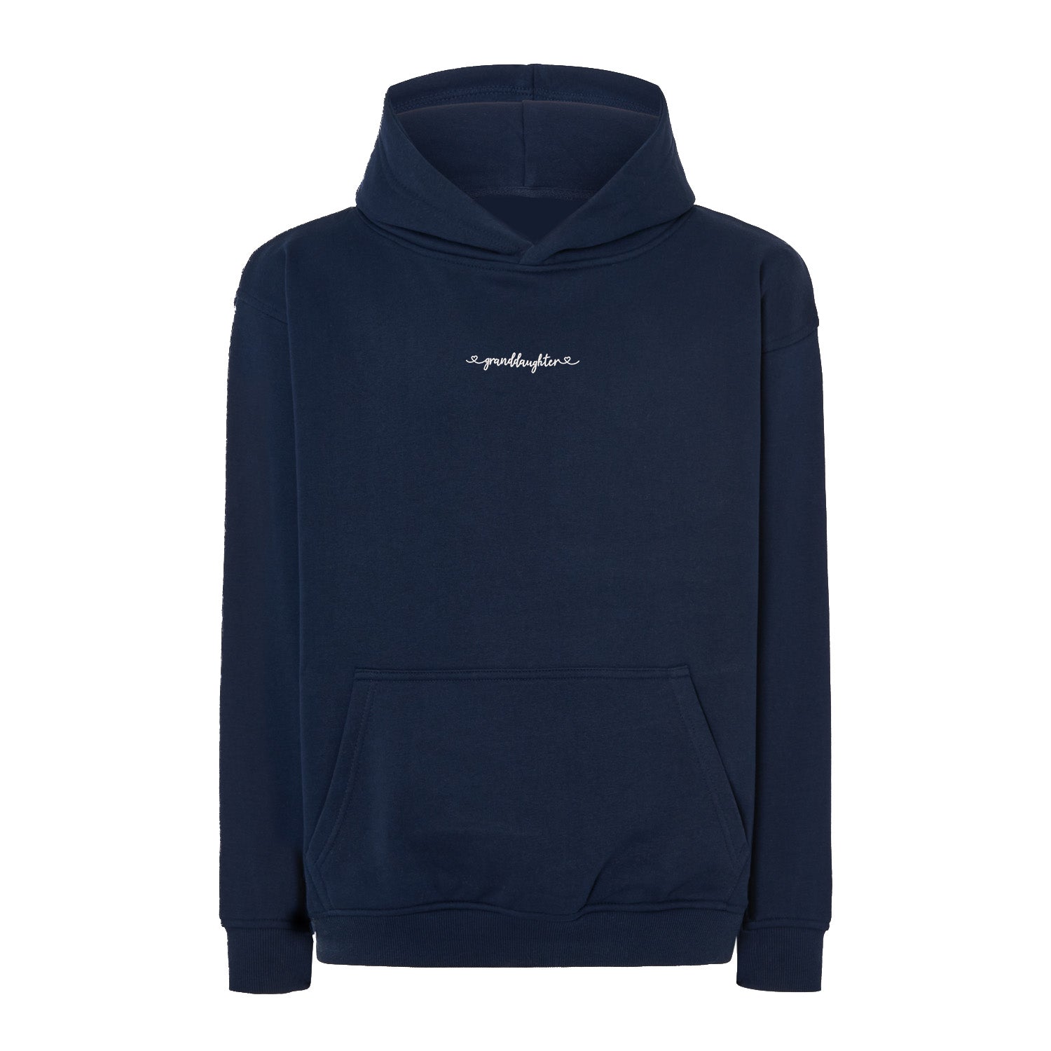 Bluza Granddaughter with Heart – uroczy haft dla wnuczki Haft z radości - nadruki i haft na odzieży Warszawa