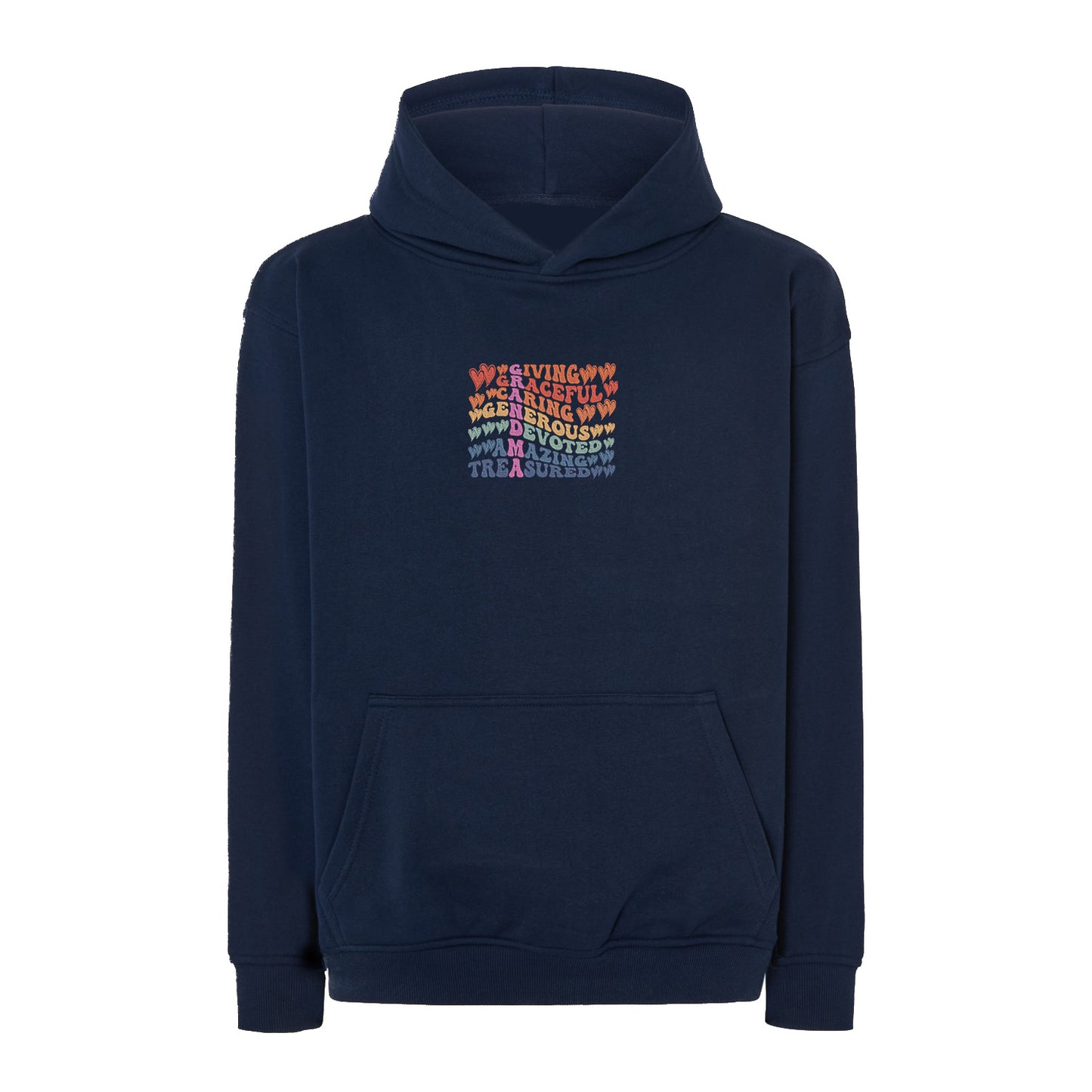 Bluza Grandma Definition – kolorowy haft pełen czułości Haft z radości - nadruki i haft na odzieży Warszawa