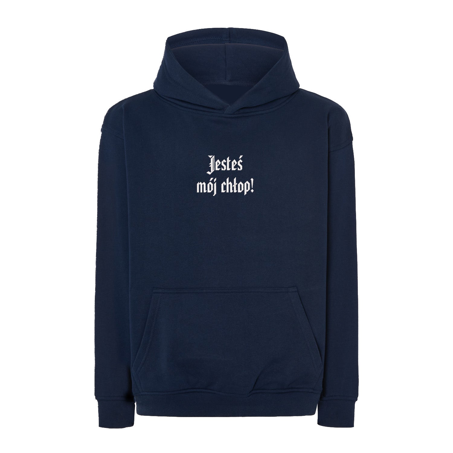 Bluza z haftem 3D „Jesteś mój chłop!” Haft z radości - nadruki i haft na odzieży Warszawa