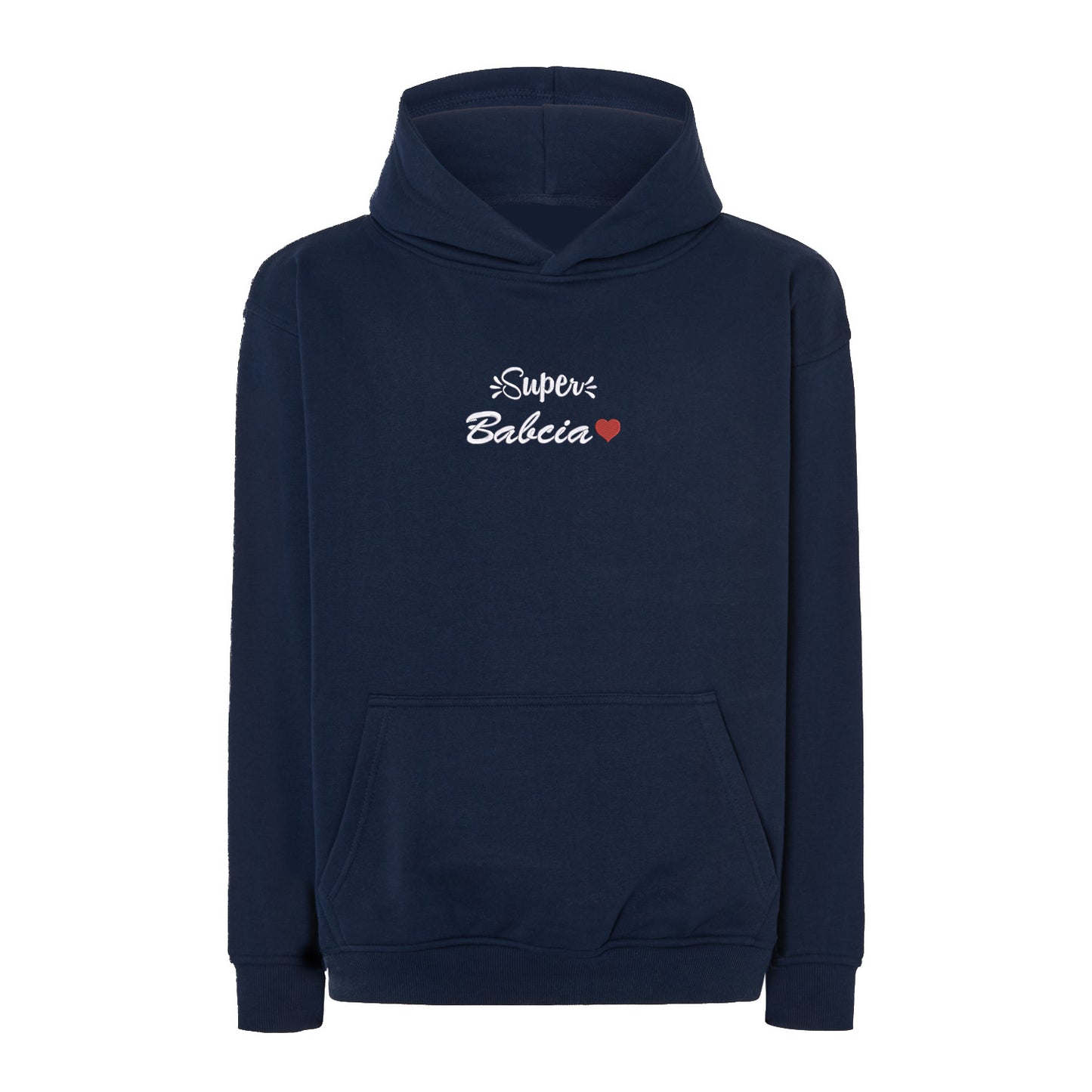 Super Babcia – bluza z haftem dla wyjątkowej Babci Haft z radości - nadruki i haft na odzieży Warszawa