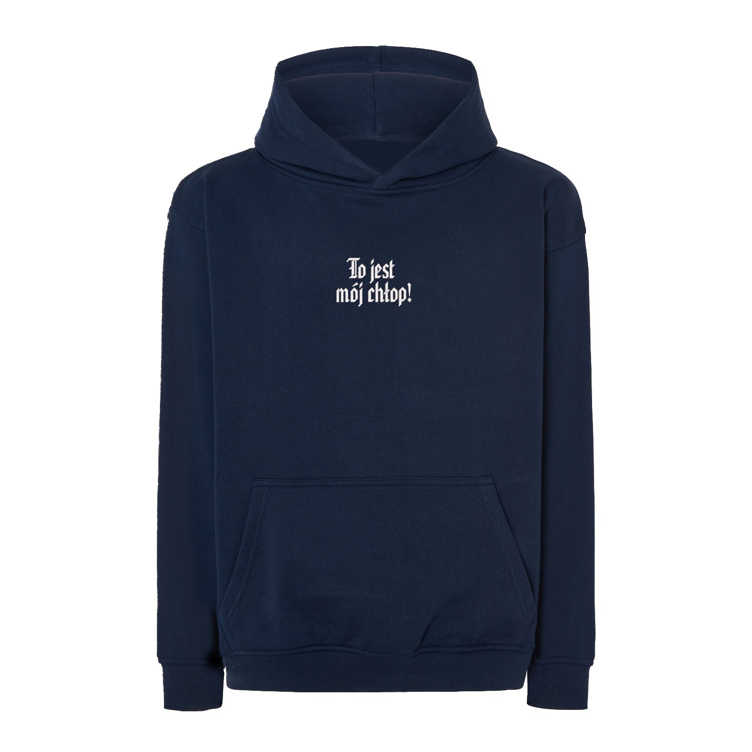 Bluza z haftem 3D „To jest mój chłop” Haft z radości - nadruki i haft na odzieży Warszawa