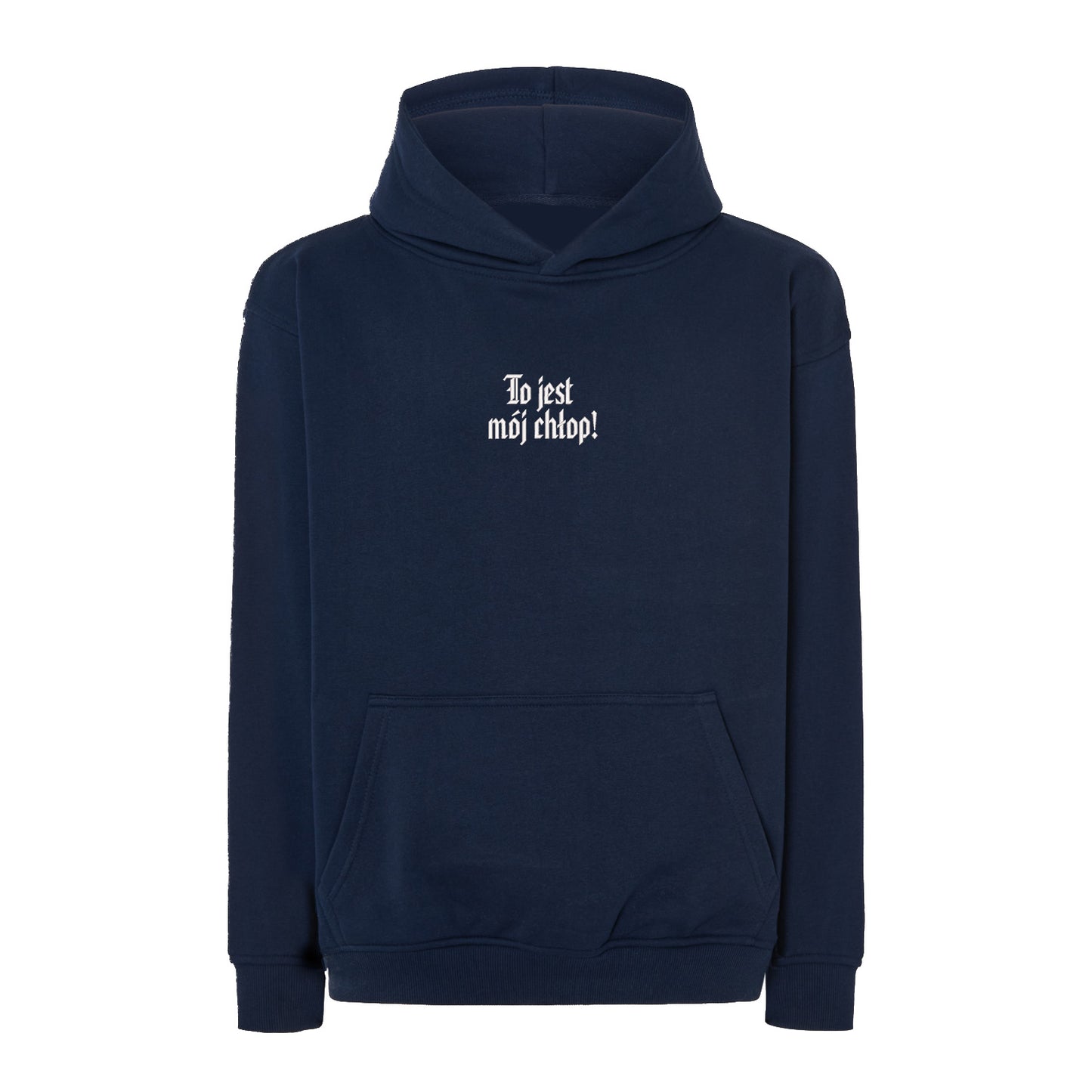 Bluza z haftem 3D „To jest mój chłop” Haft z radości - nadruki i haft na odzieży Warszawa