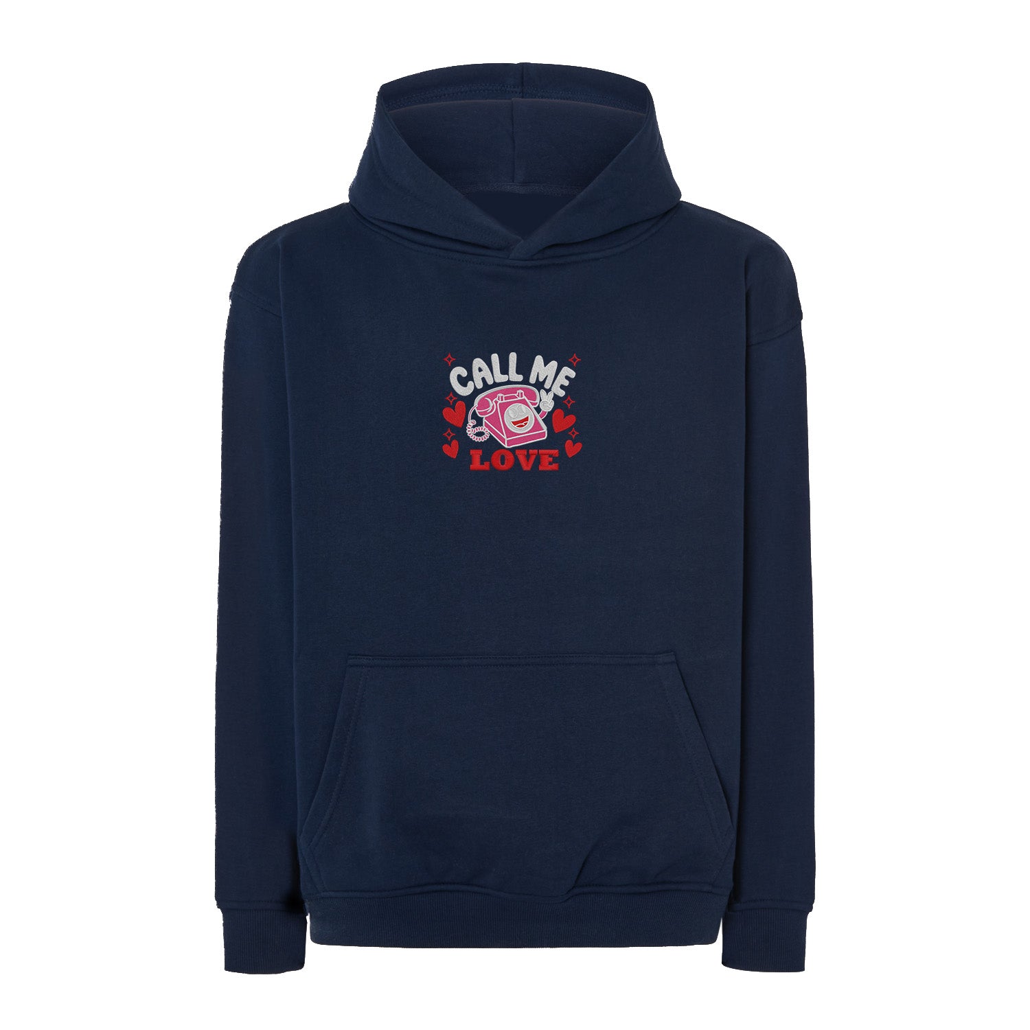 Bluza z Haftem „Call Me Love” – subtelne przesłanie Haft z radości - nadruki i haft na odzieży Warszawa