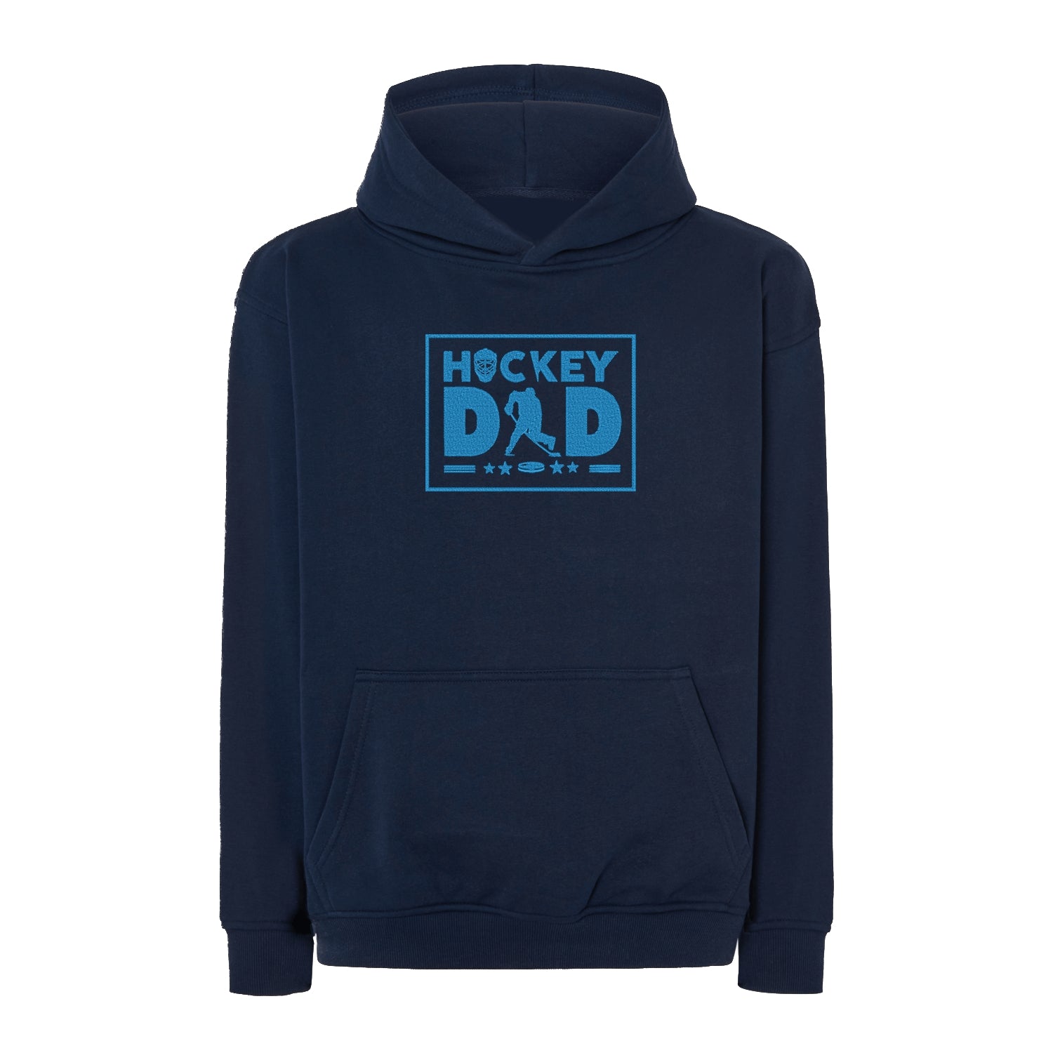 Bluza oversize "Hockey Dad" z haftem | Prezent dla taty hokeisty | Bluza oversize Haft z radości