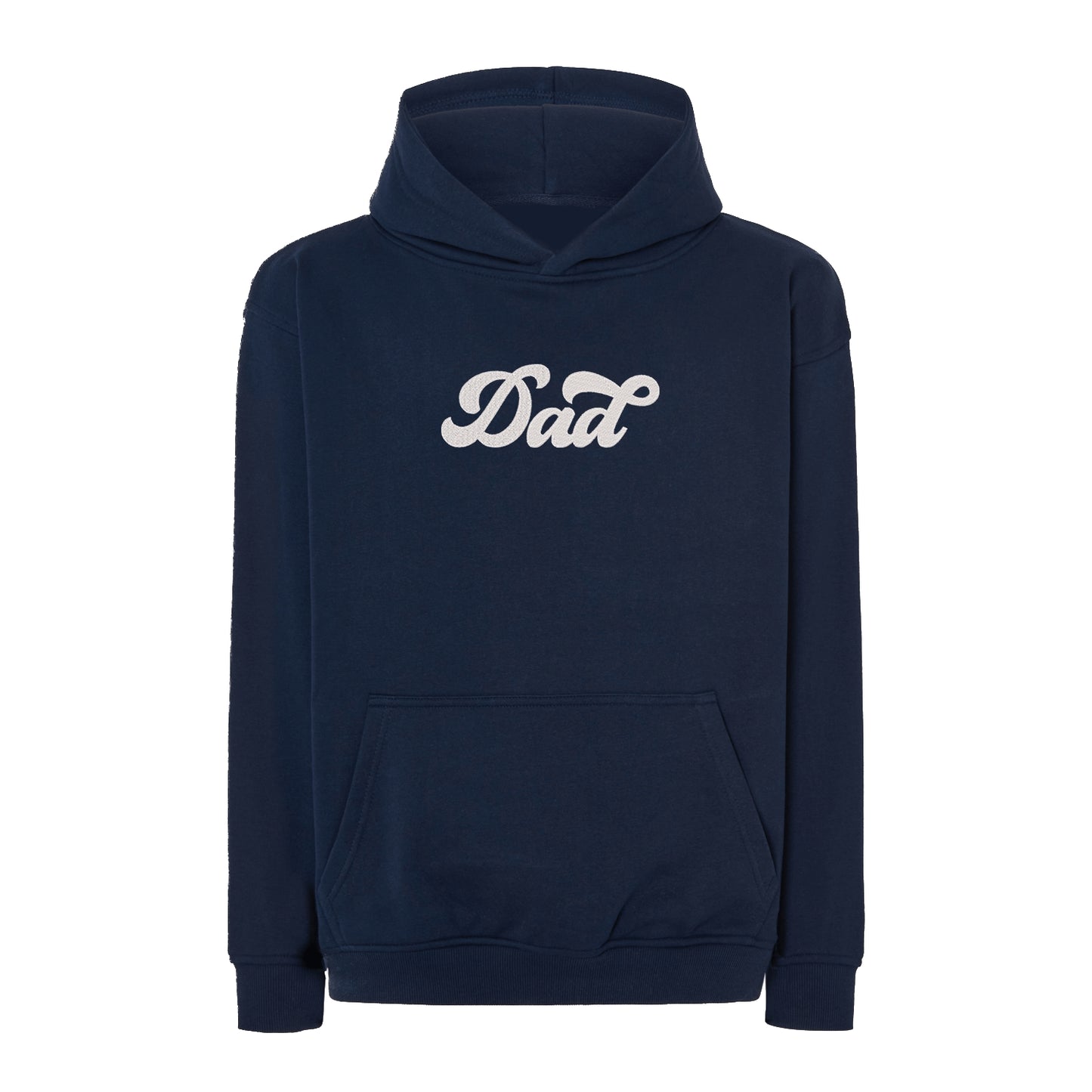 Bluza oversize z haftem „Dad 2” – Klasyczna bluza oversize dla taty | Prezent dla ojca