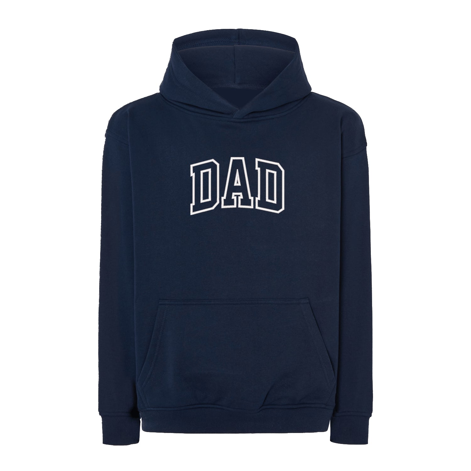 Bluza oversize „Dad Applique” z haftem – stylowa odzież dla taty | Pomysł na prezent dla ojca Haft z radości