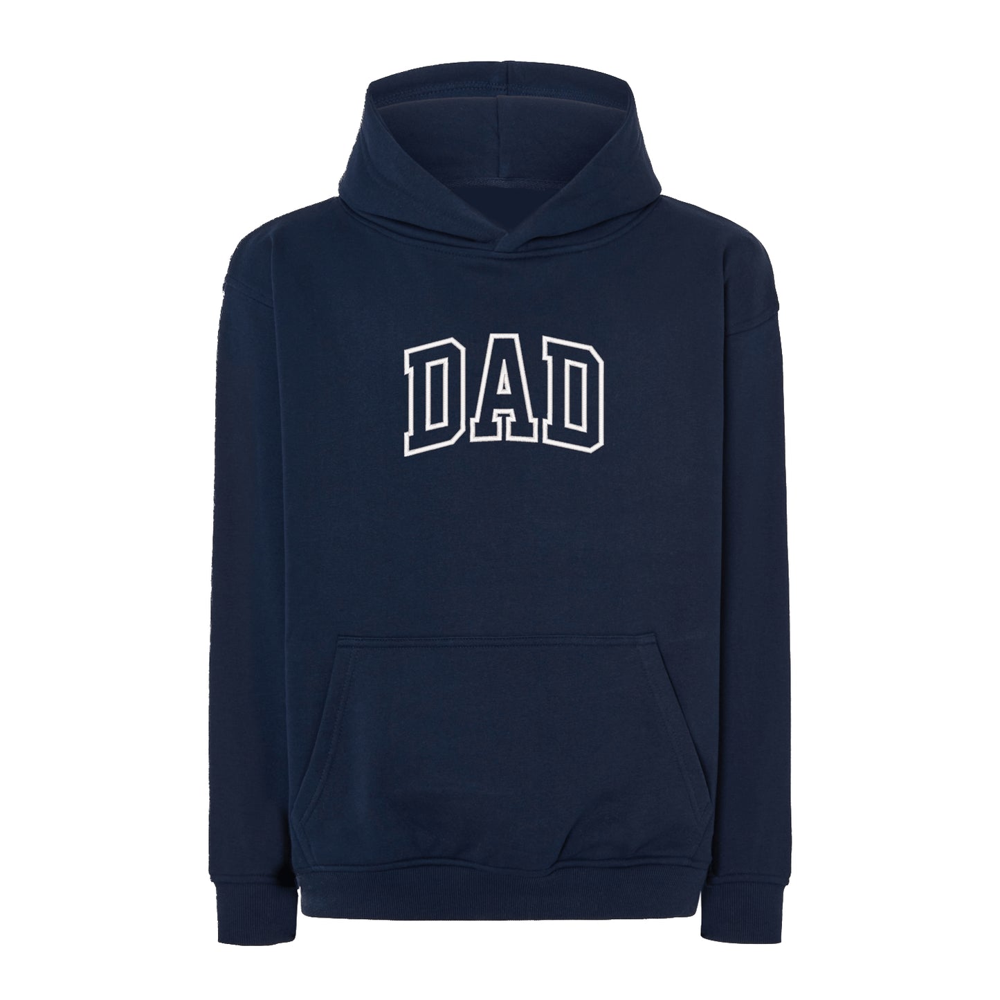 Bluza oversize „Dad Applique” z haftem – stylowa odzież dla taty | Pomysł na prezent dla ojca