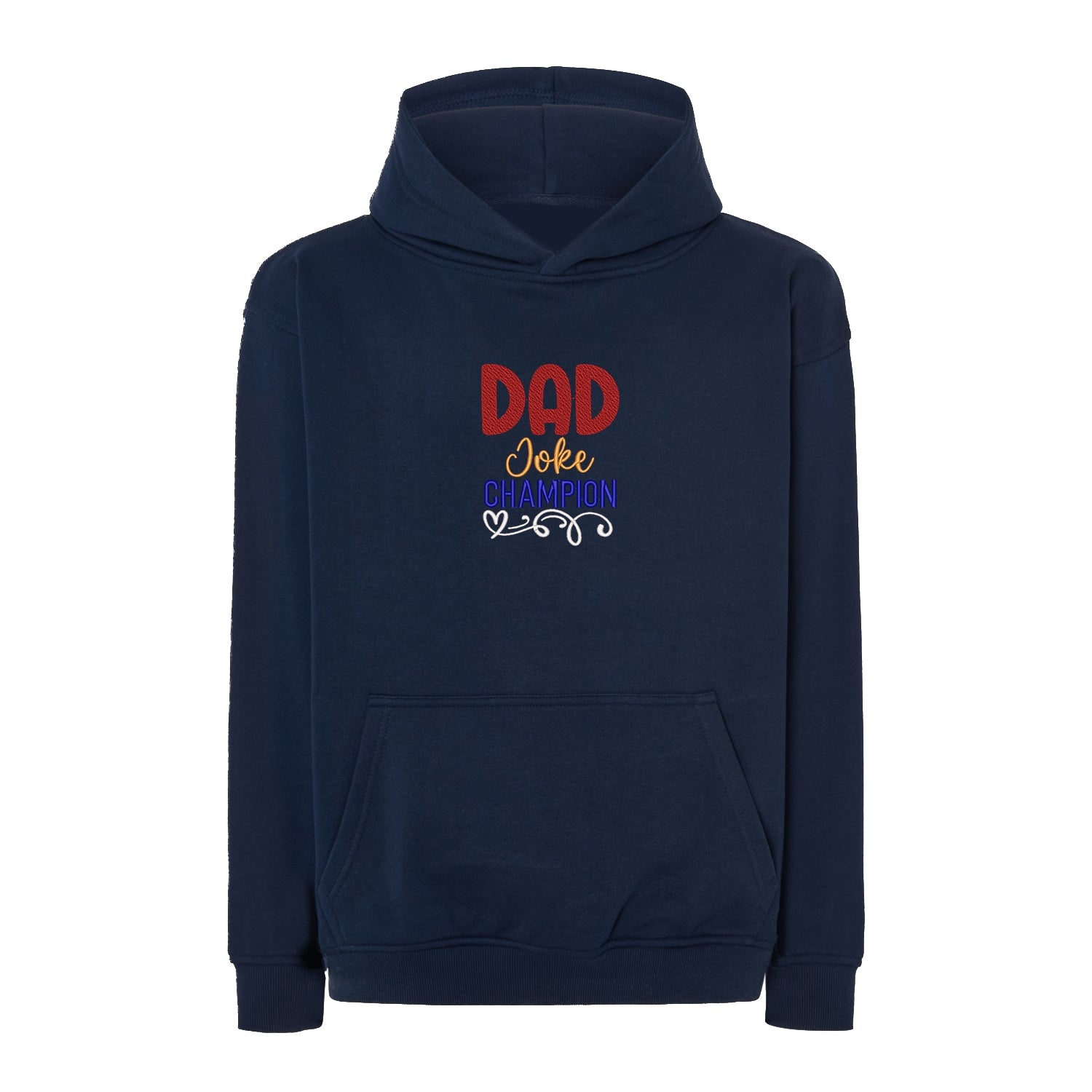 Bluza oversize „Dad Joke Champion” z haftem – śmieszny prezent dla taty z poczuciem humoru Haft z radości