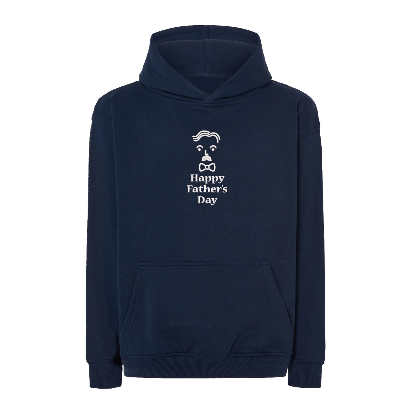 Bluza oversize na Dzień Ojca z haftem „Happy Father's Day” i narzędziami – prezent dla taty majsterkowicza