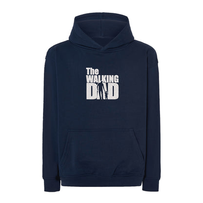 Bluza oversize „The Walking Dad” z haftem | Śmieszny prezent dla taty | Bluza oversize z oryginalnym wzorem Haft z radości