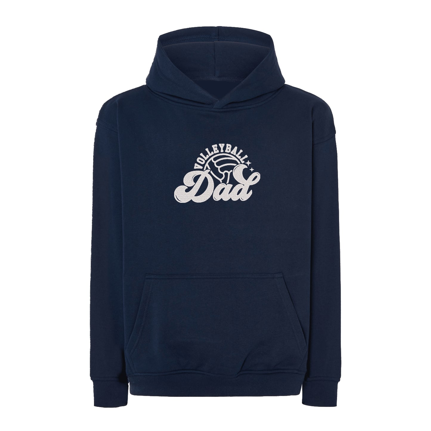 Bluza oversize męska „Volleyball Dad” z haftem – idealna na prezent dla taty siatkarza
