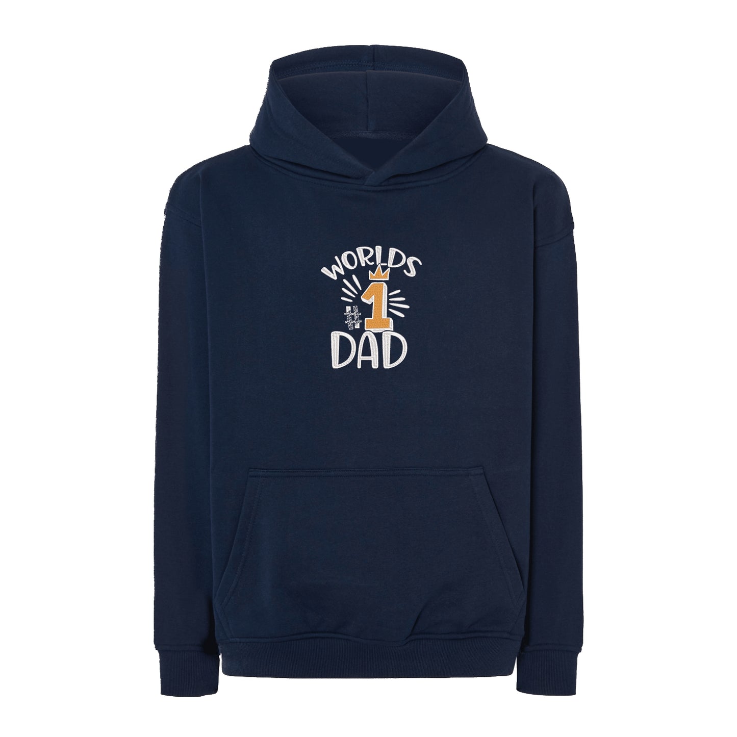 Bluza oversize „World’s No.1 Dad” z haftem – idealna na prezent dla najlepszego taty