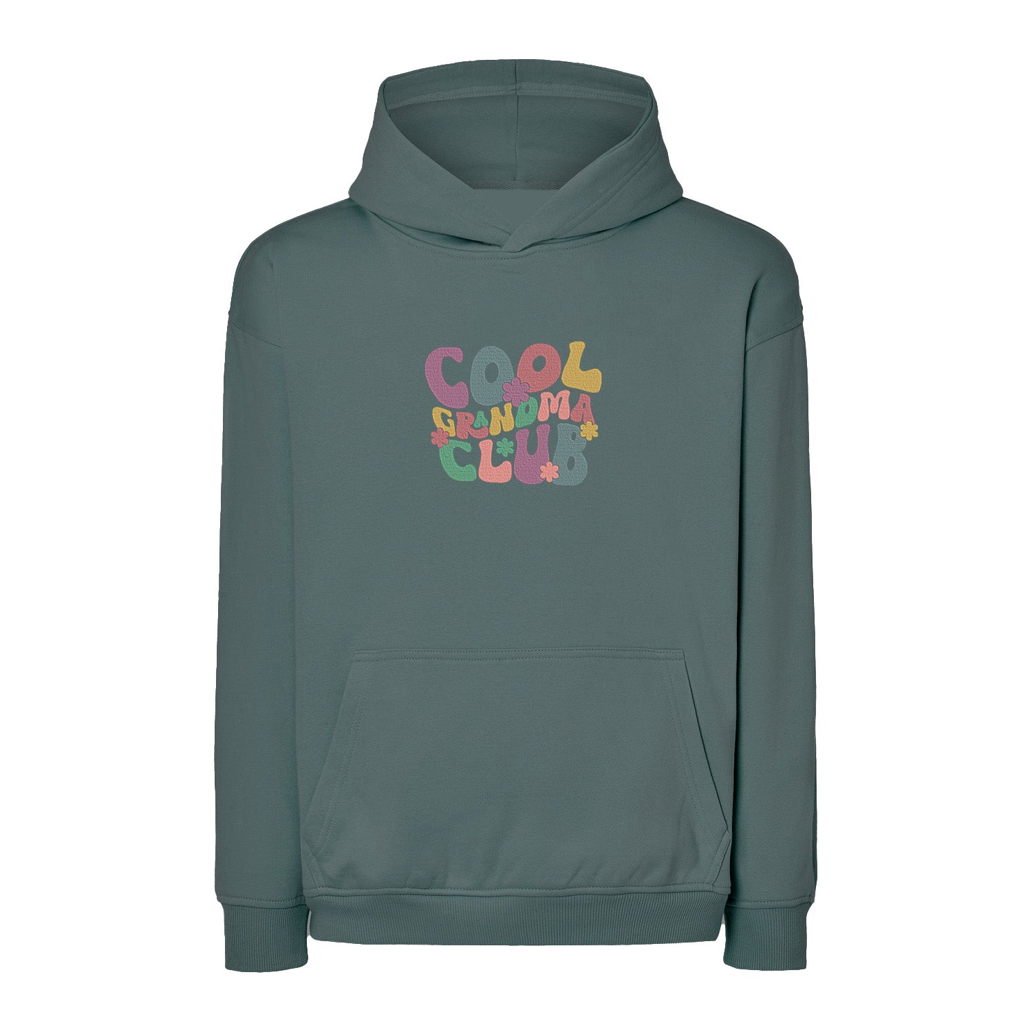 Bluza Cool Grandma Club – radosny, kolorowy haft dla super Babci Haft z radości - nadruki i haft na odzieży Warszawa