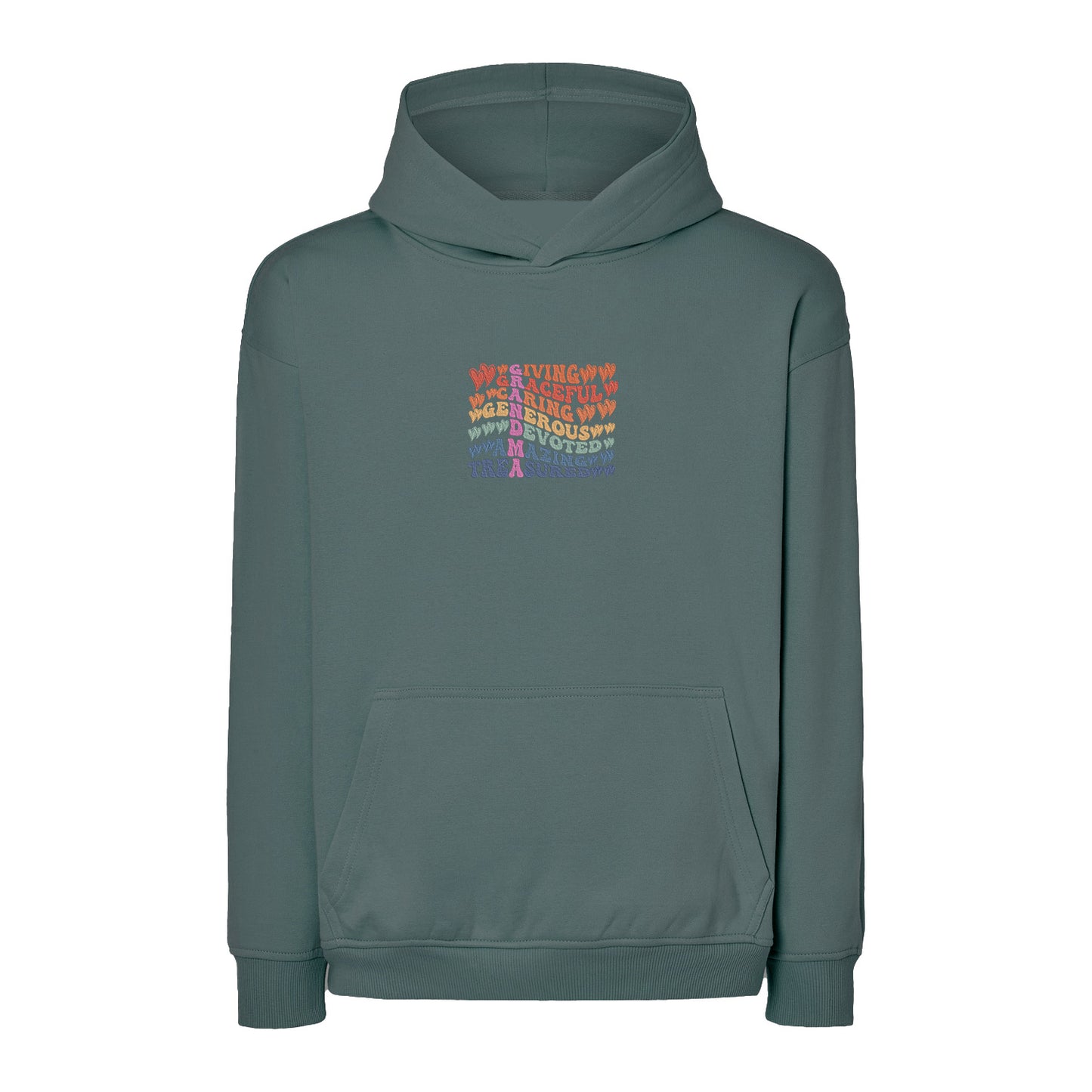 Bluza Grandma Definition – kolorowy haft pełen czułości Haft z radości - nadruki i haft na odzieży Warszawa